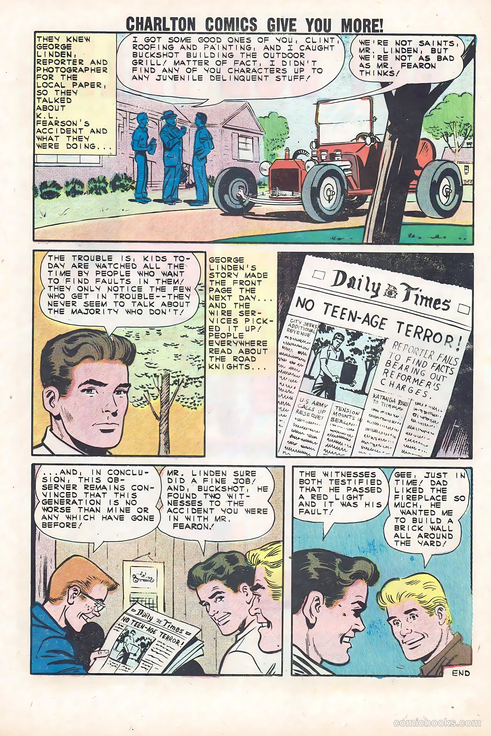 Hot Rods and Racing Cars #58 — page 13 of 36