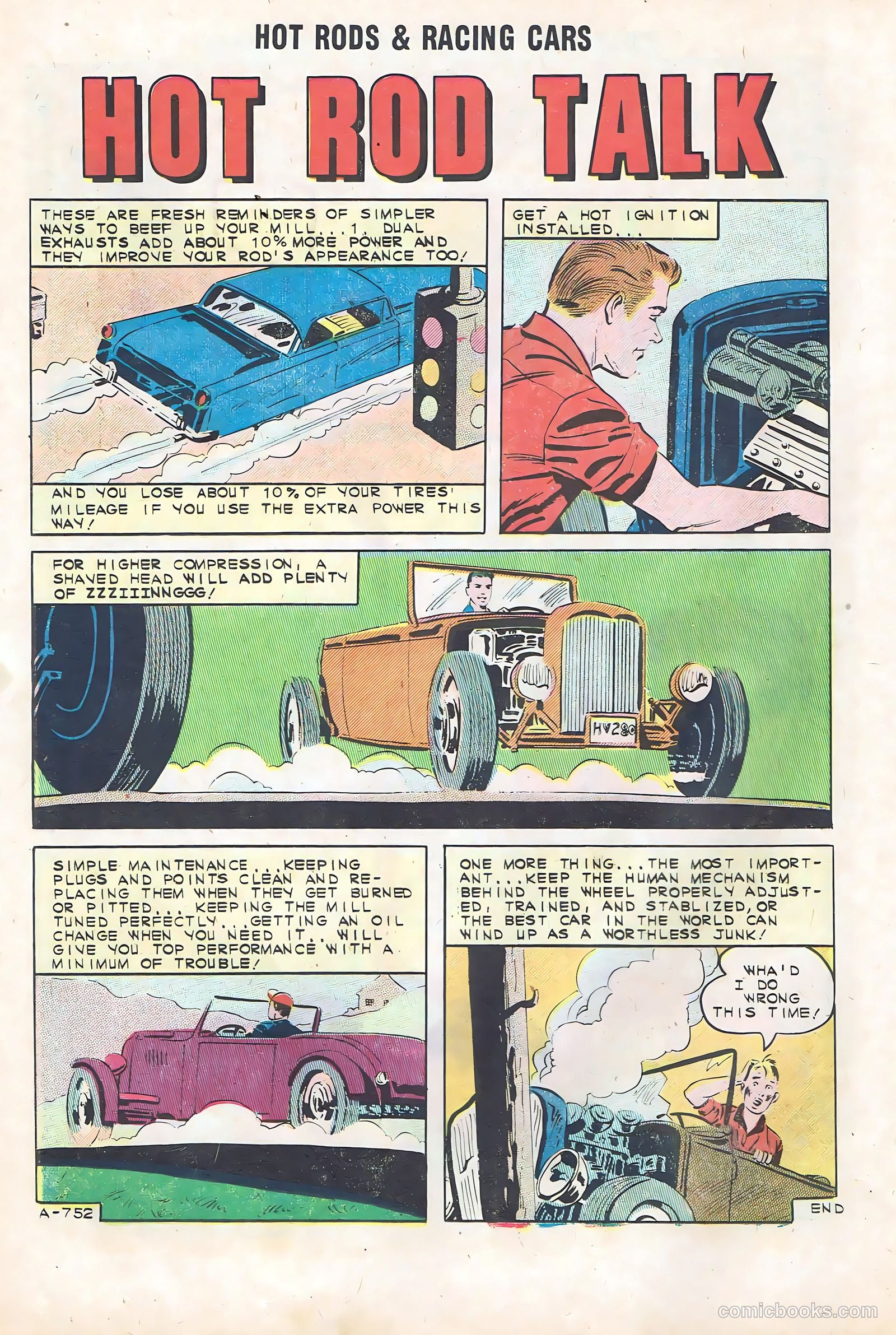 Hot Rods and Racing Cars #58 — page 14 of 36