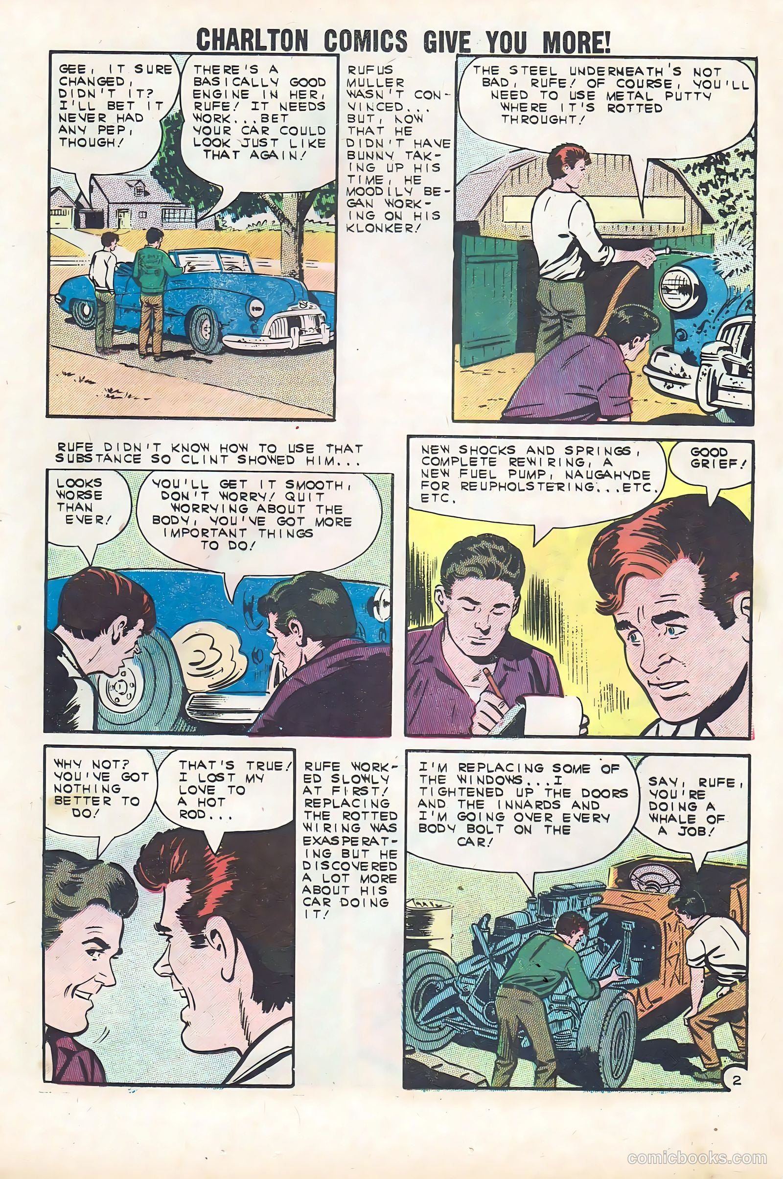 Hot Rods and Racing Cars #58 — page 17 of 36