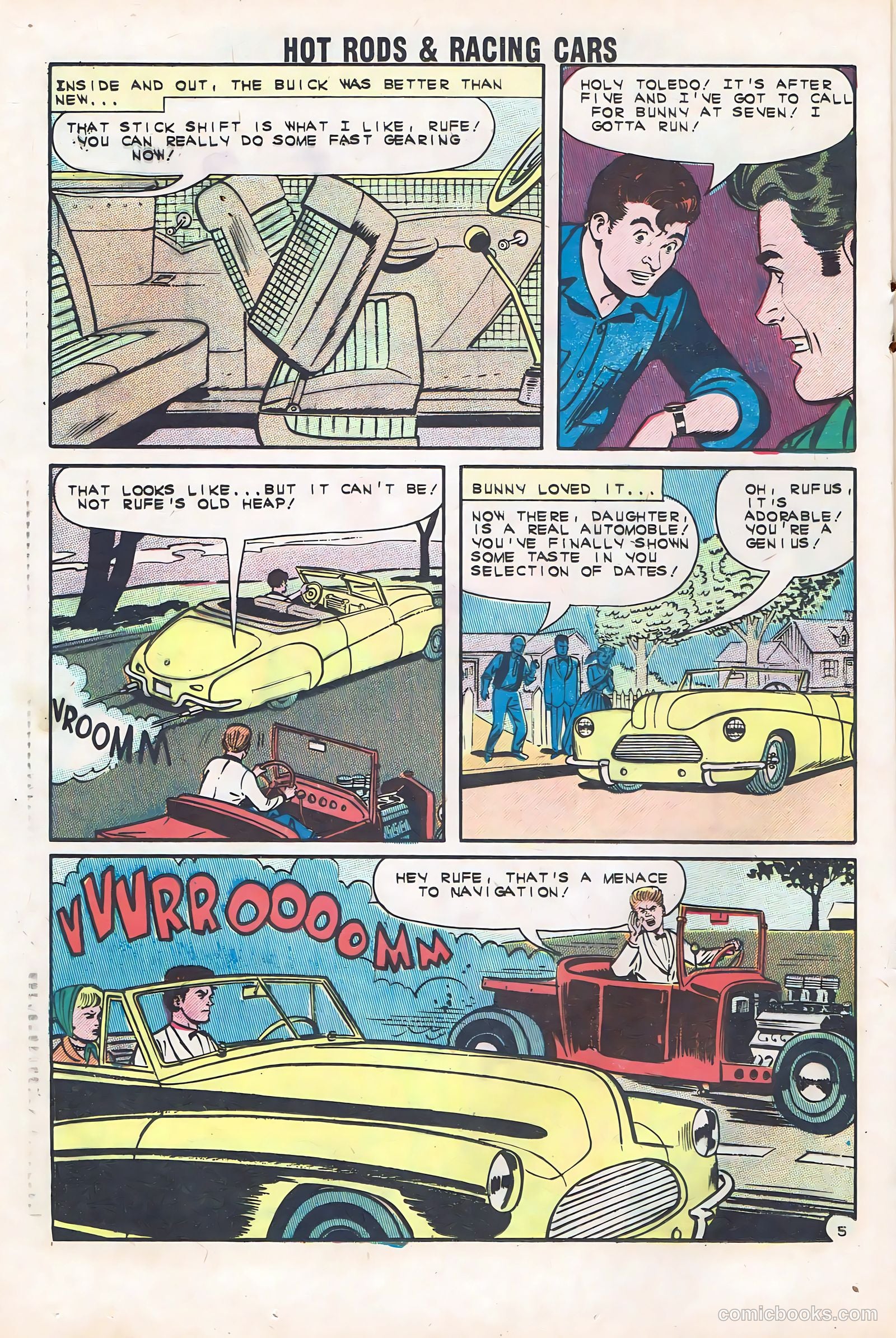 Hot Rods and Racing Cars #58 — page 20 of 36