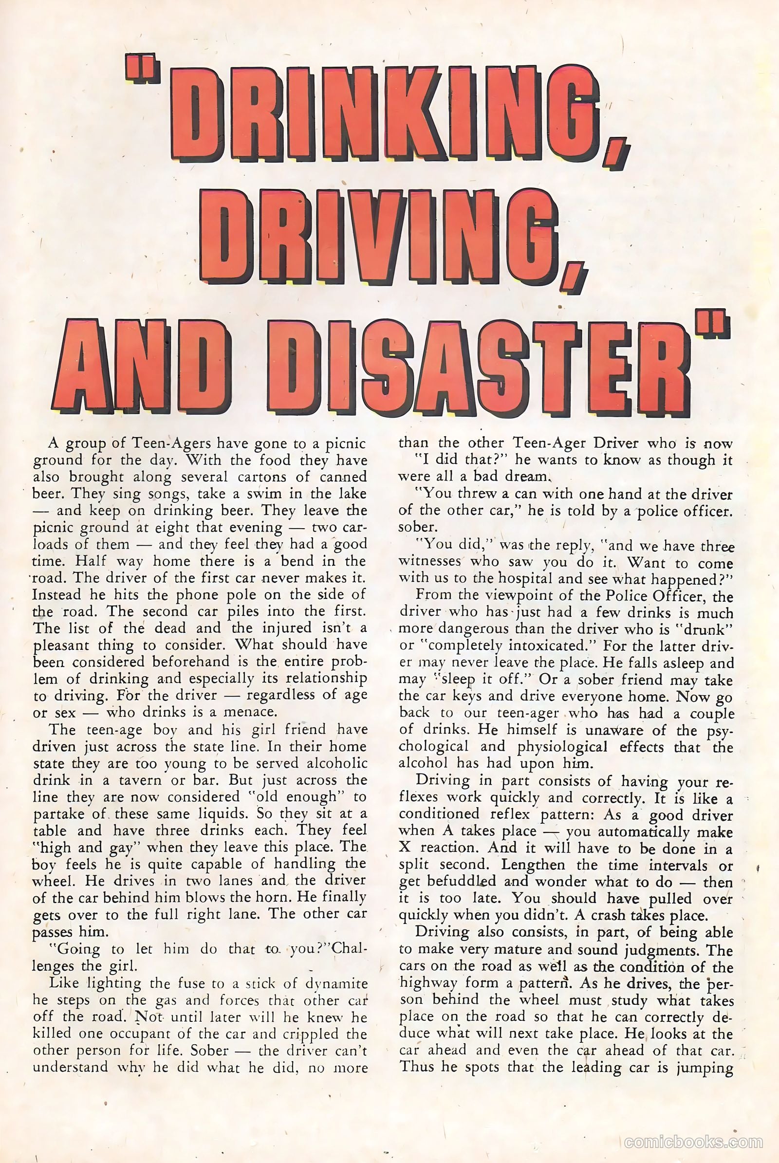 Hot Rods and Racing Cars #58 — page 23 of 36