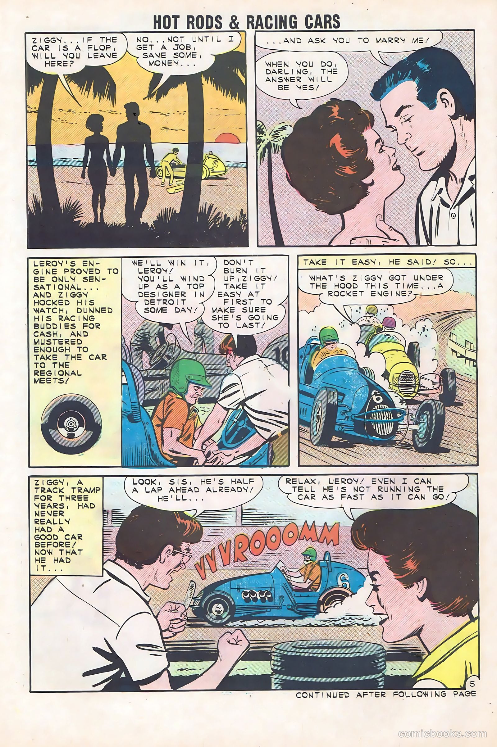Hot Rods and Racing Cars #58 — page 30 of 36