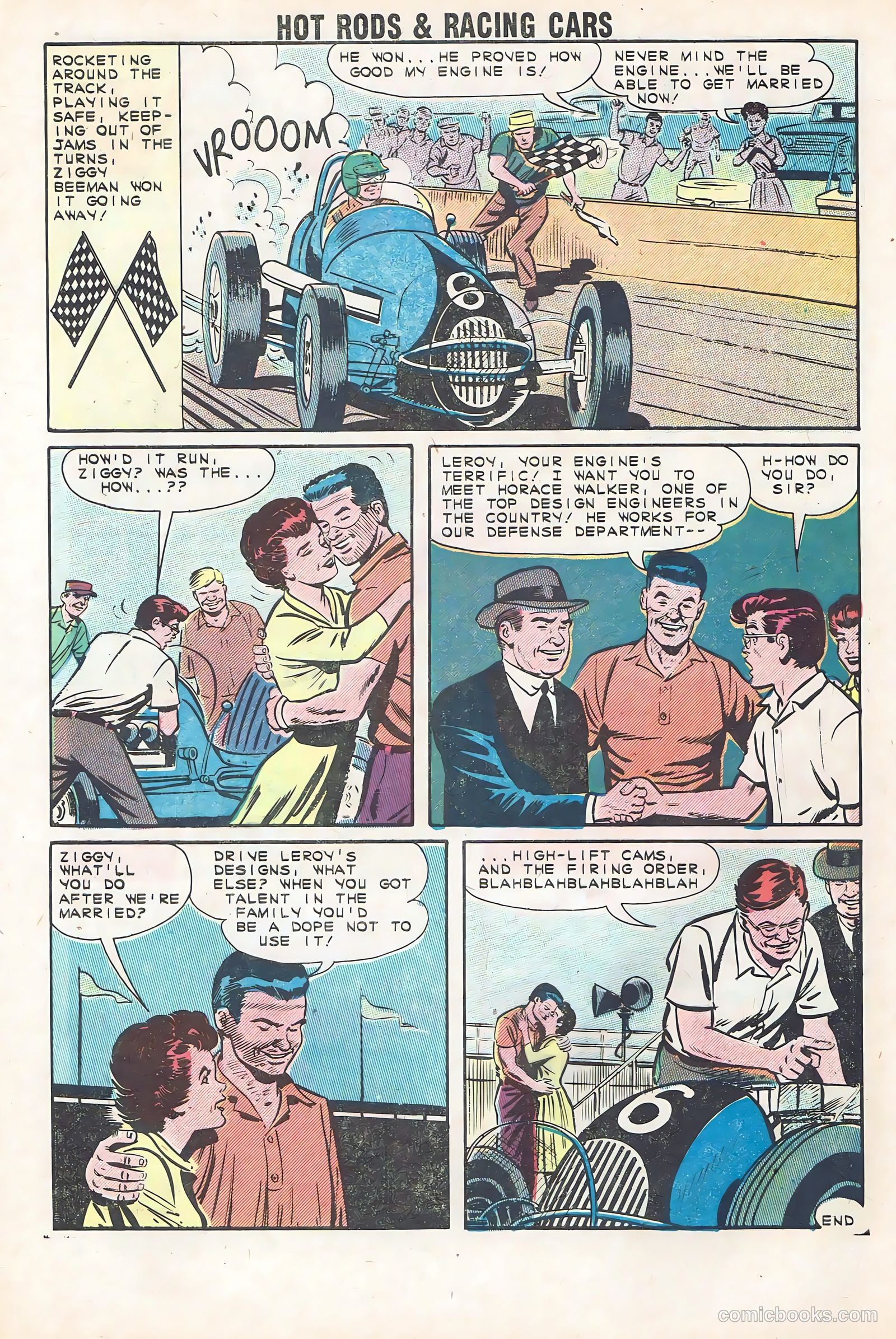 Hot Rods and Racing Cars #58 — page 32 of 36