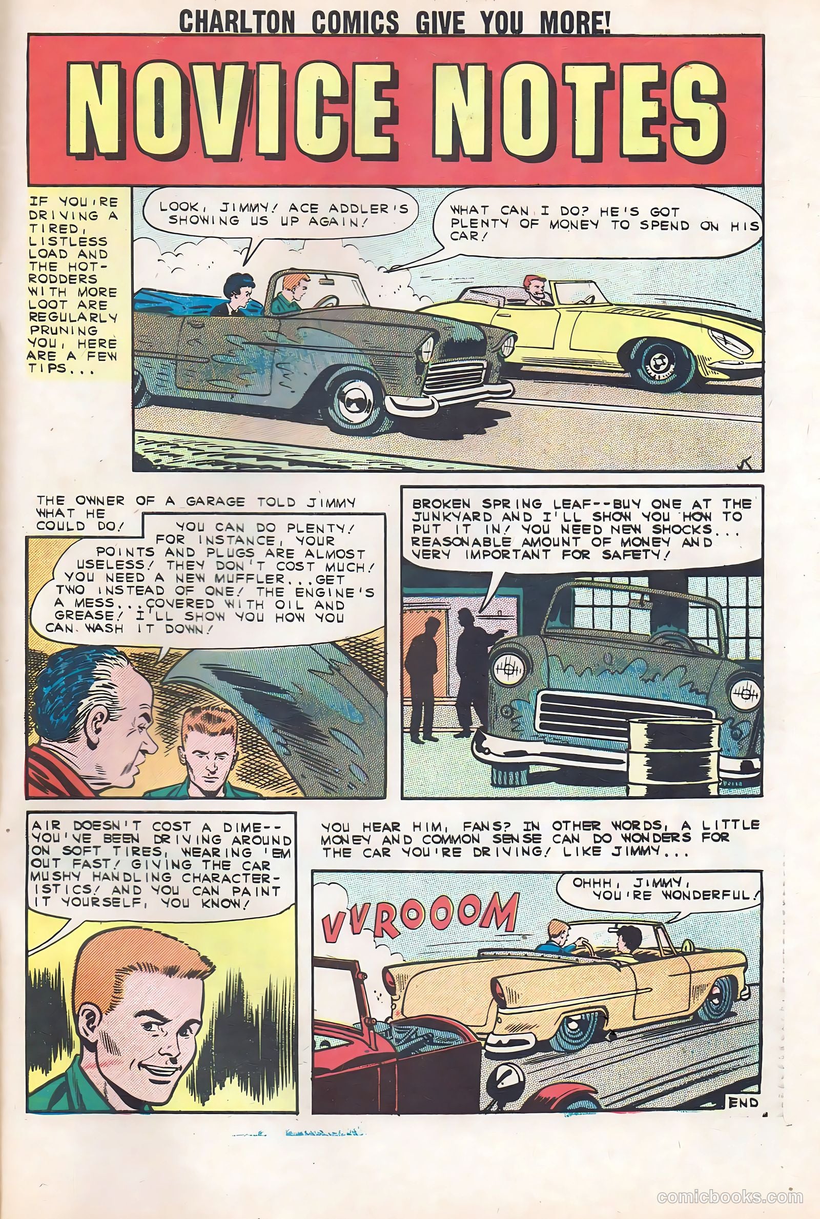 Hot Rods and Racing Cars #58 — page 33 of 36