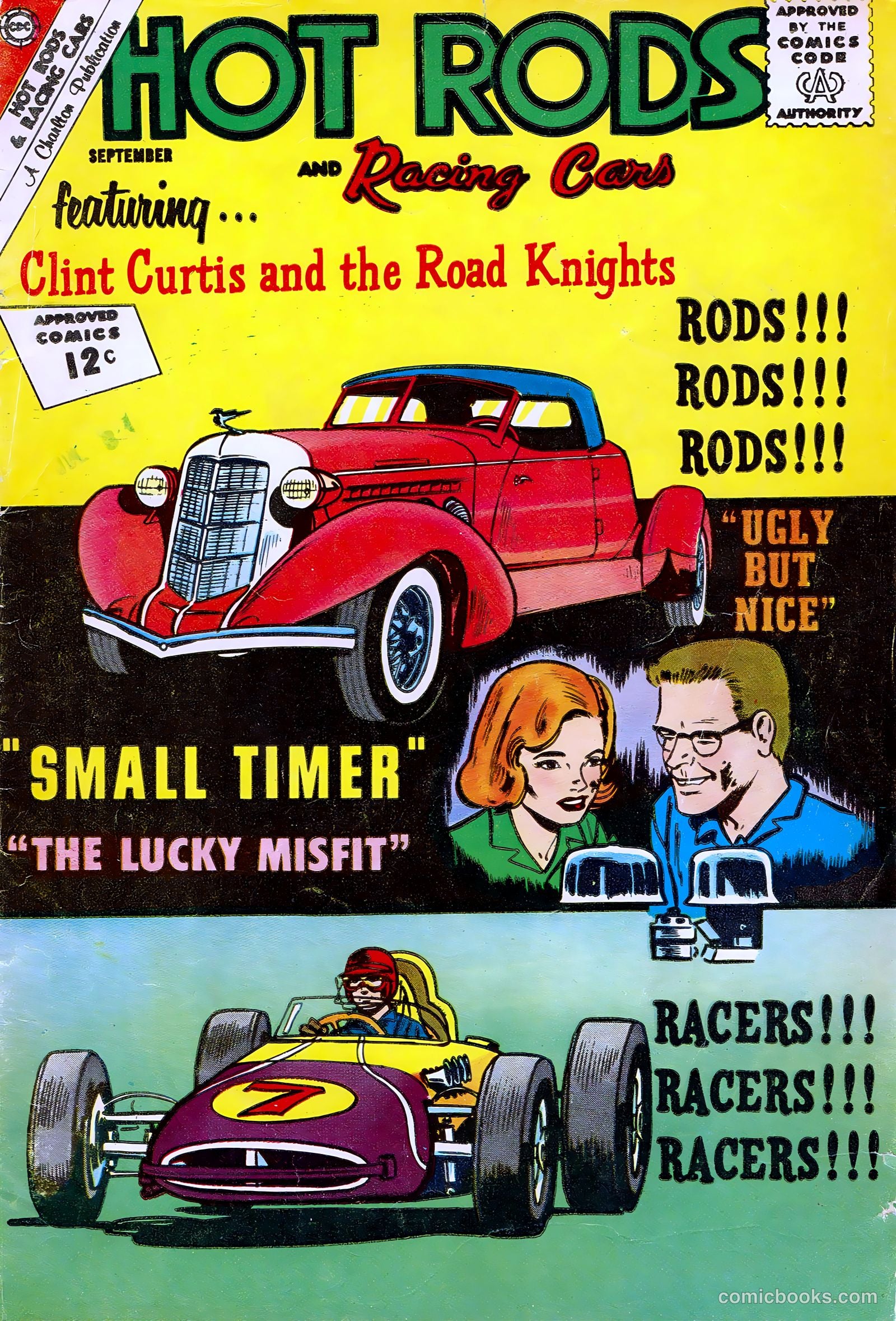 Hot Rods and Racing Cars #59 — page 1 of 36