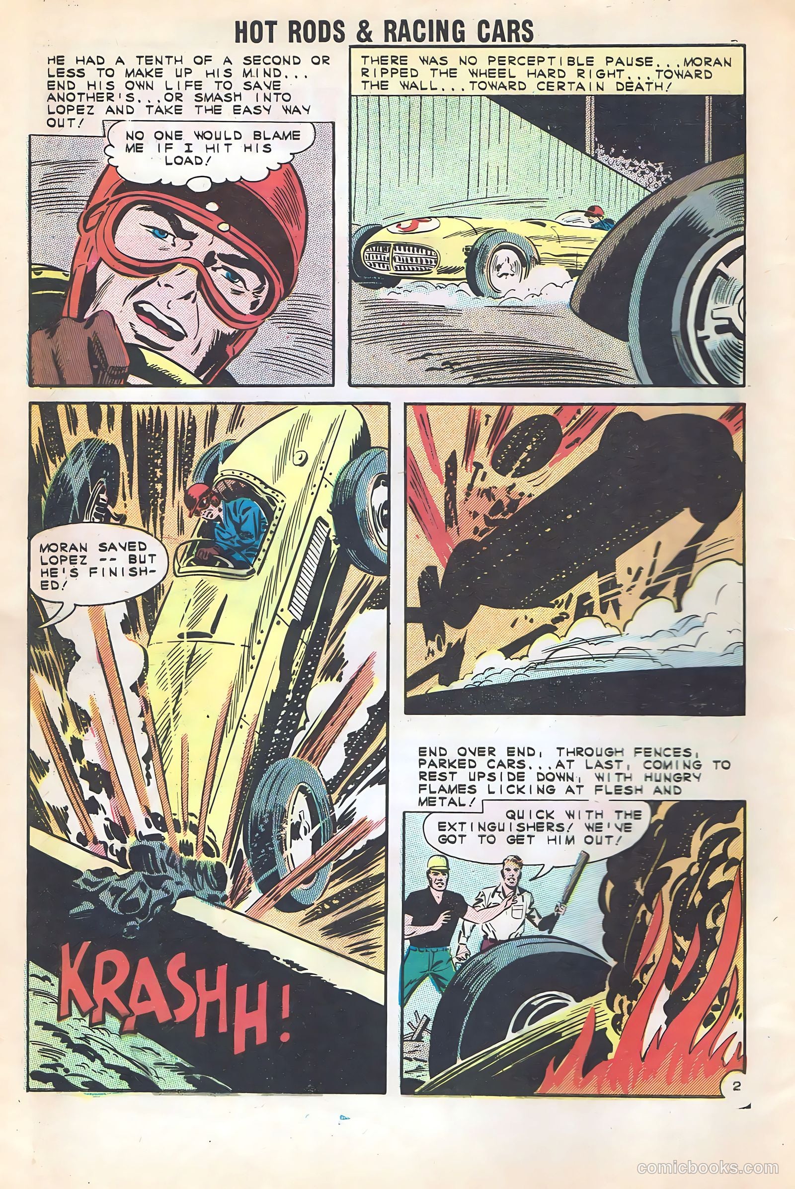 Hot Rods and Racing Cars #59 — page 4 of 36