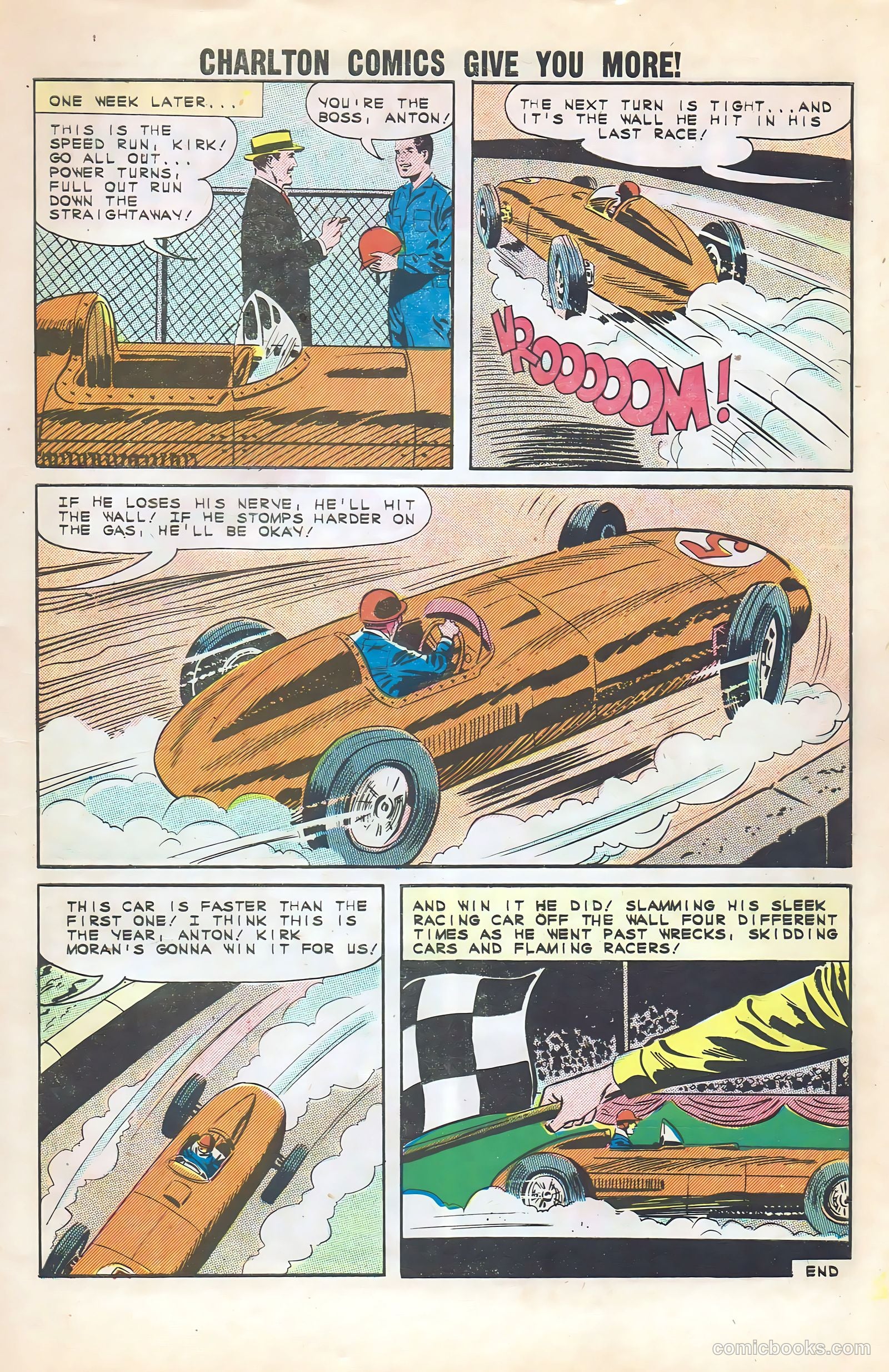 Hot Rods and Racing Cars #59 — page 7 of 36