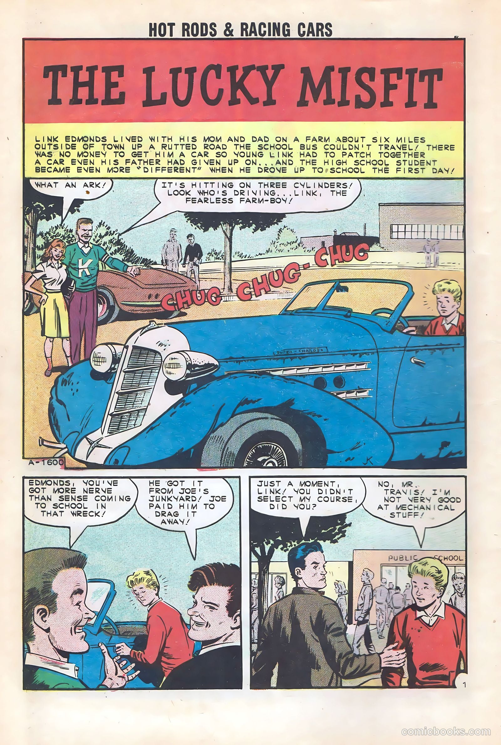 Hot Rods and Racing Cars #59 — page 8 of 36