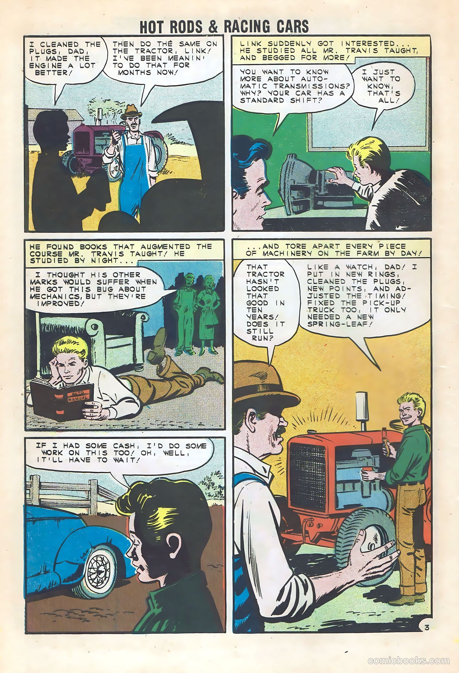 Hot Rods and Racing Cars #59 — page 10 of 36