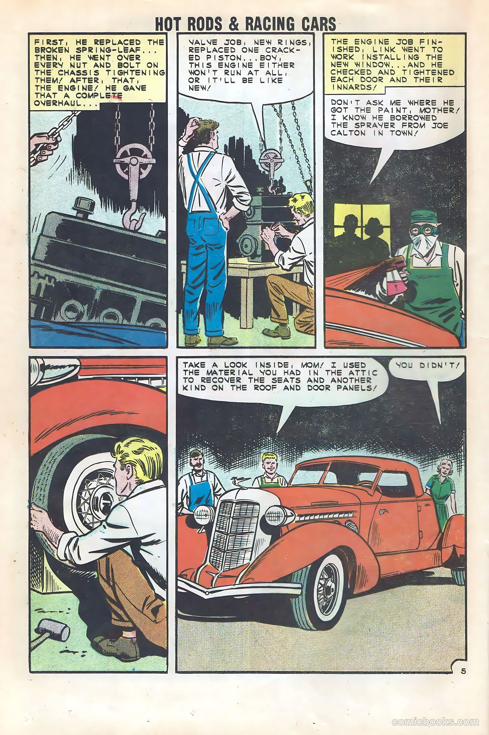 Hot Rods and Racing Cars #59 — page 12 of 36