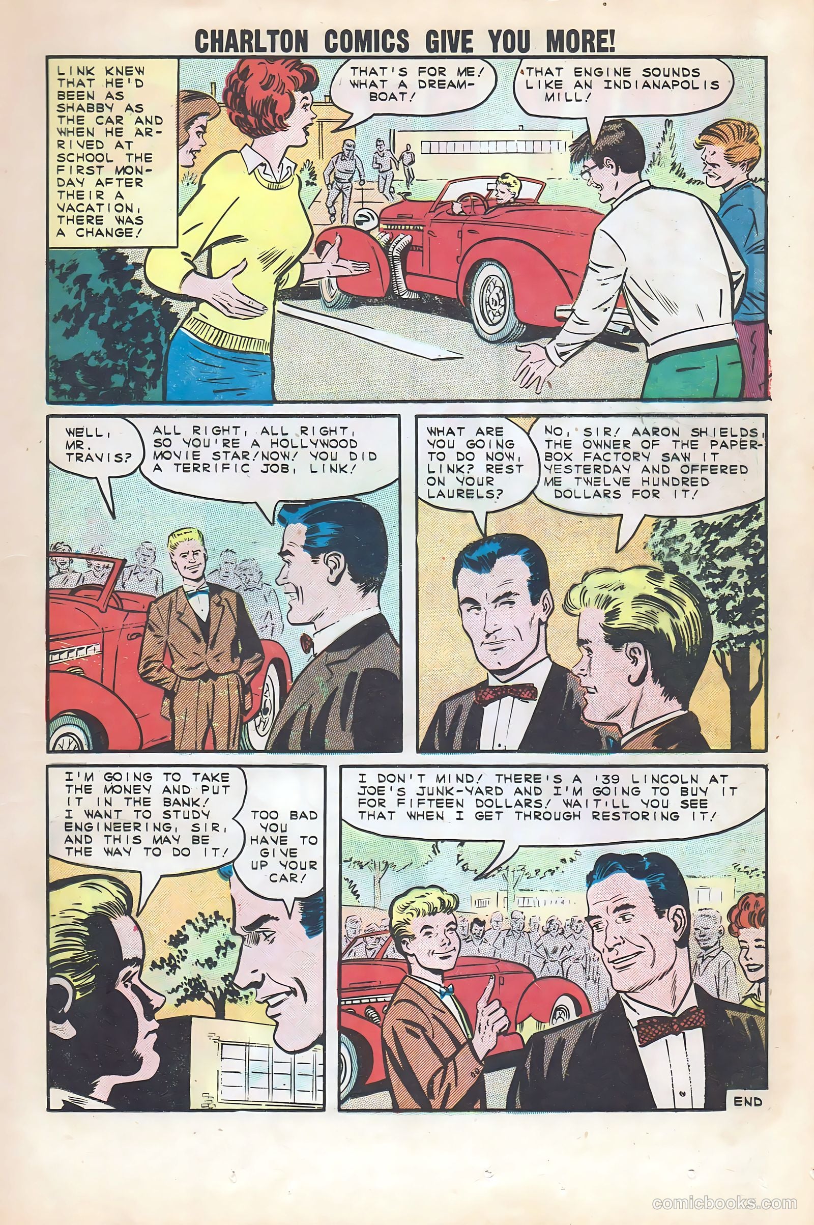 Hot Rods and Racing Cars #59 — page 13 of 36