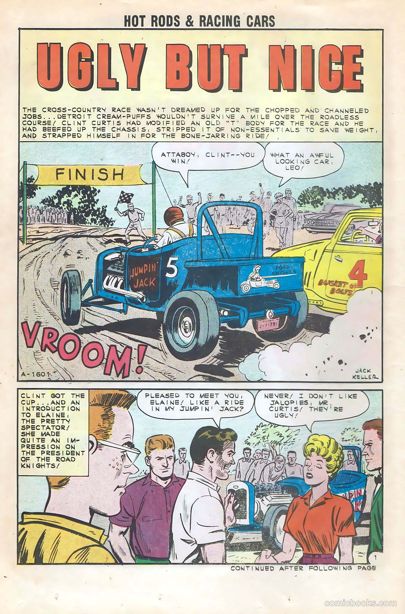 Hot Rods and Racing Cars #59 — page 14 of 36