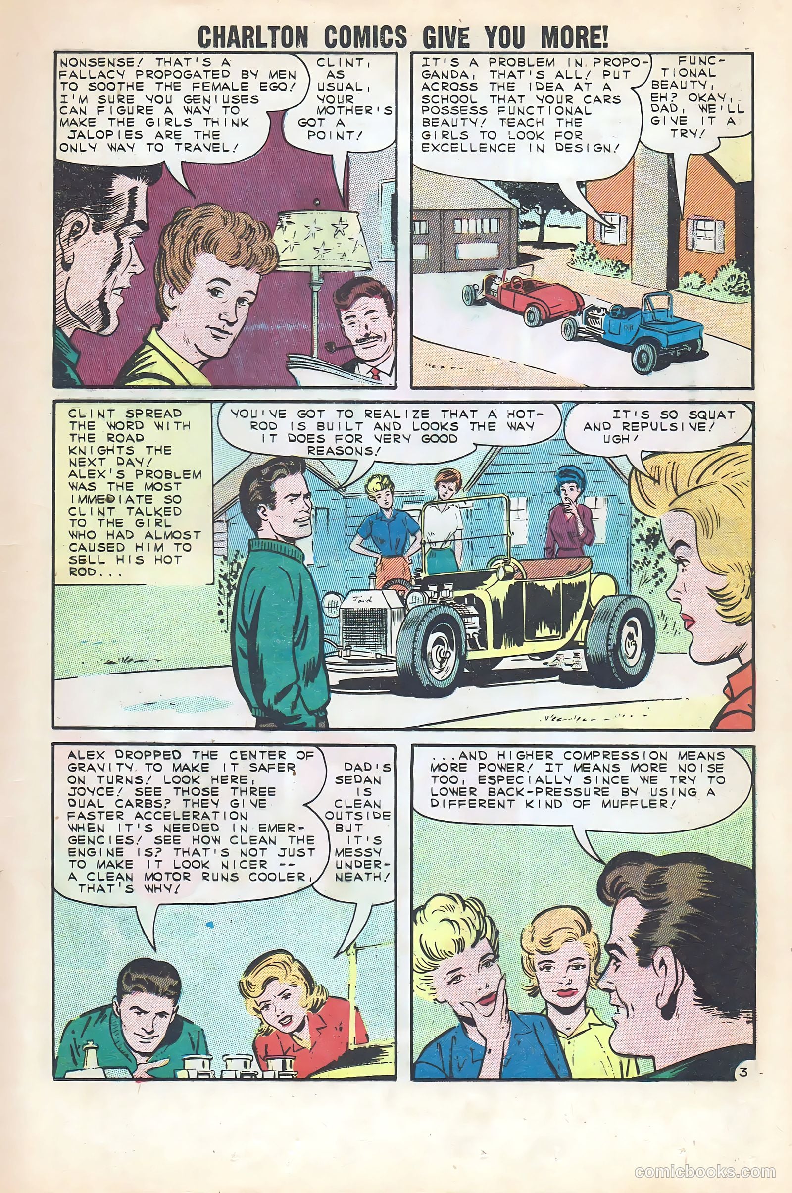 Hot Rods and Racing Cars #59 — page 17 of 36