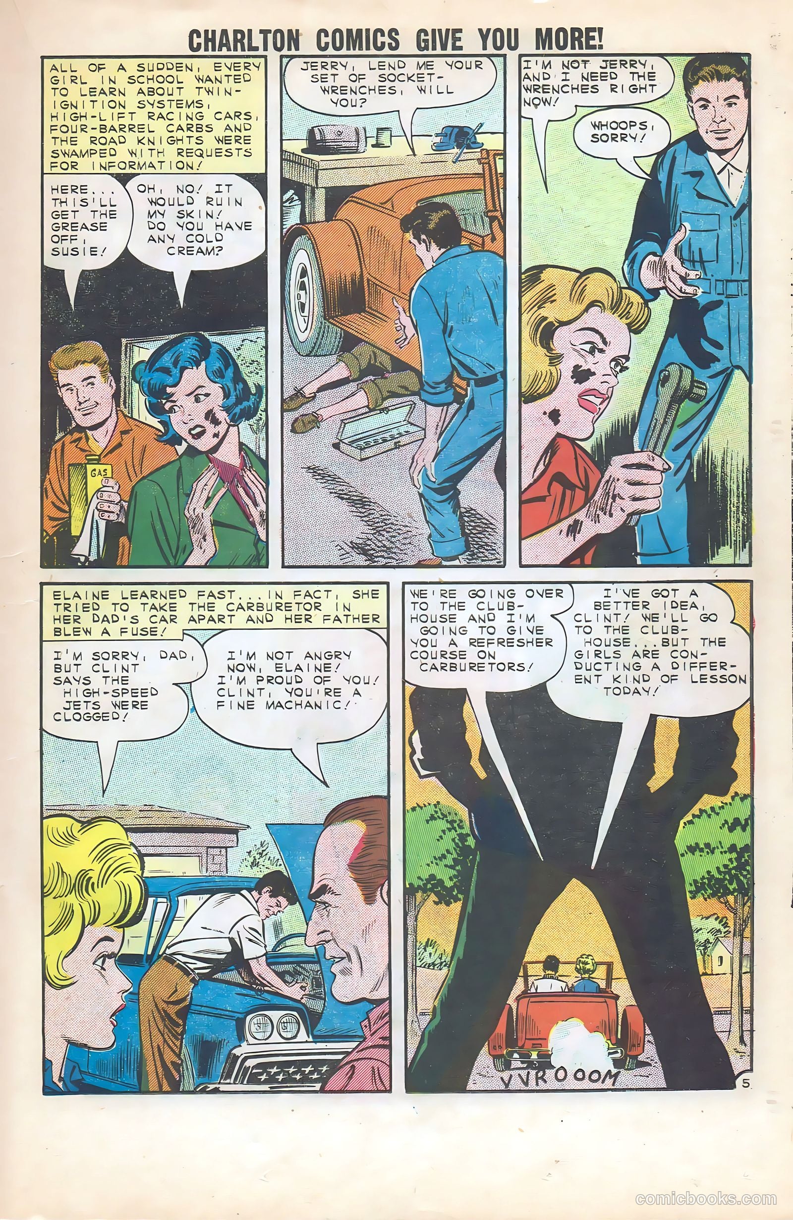 Hot Rods and Racing Cars #59 — page 19 of 36