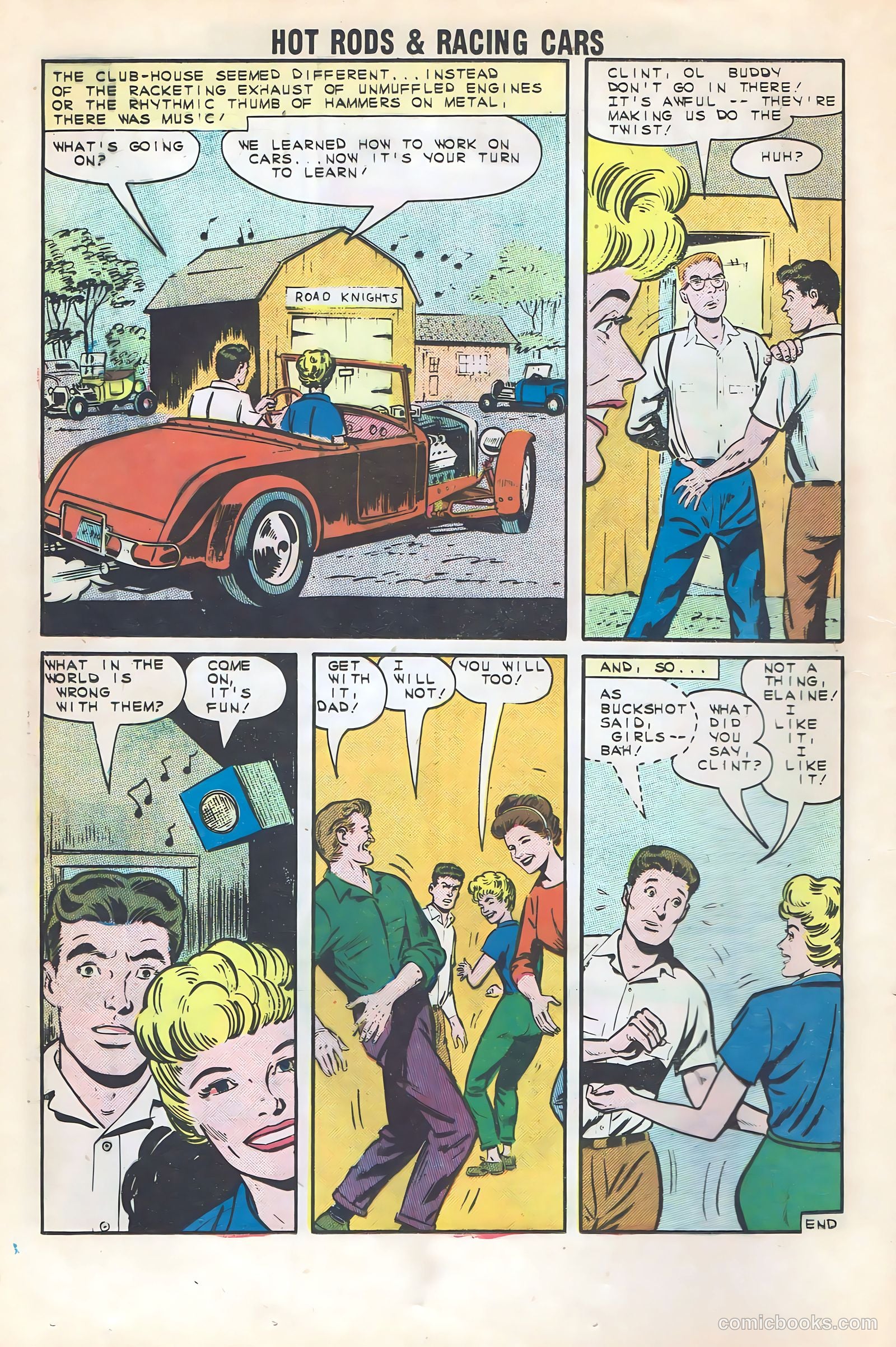 Hot Rods and Racing Cars #59 — page 20 of 36