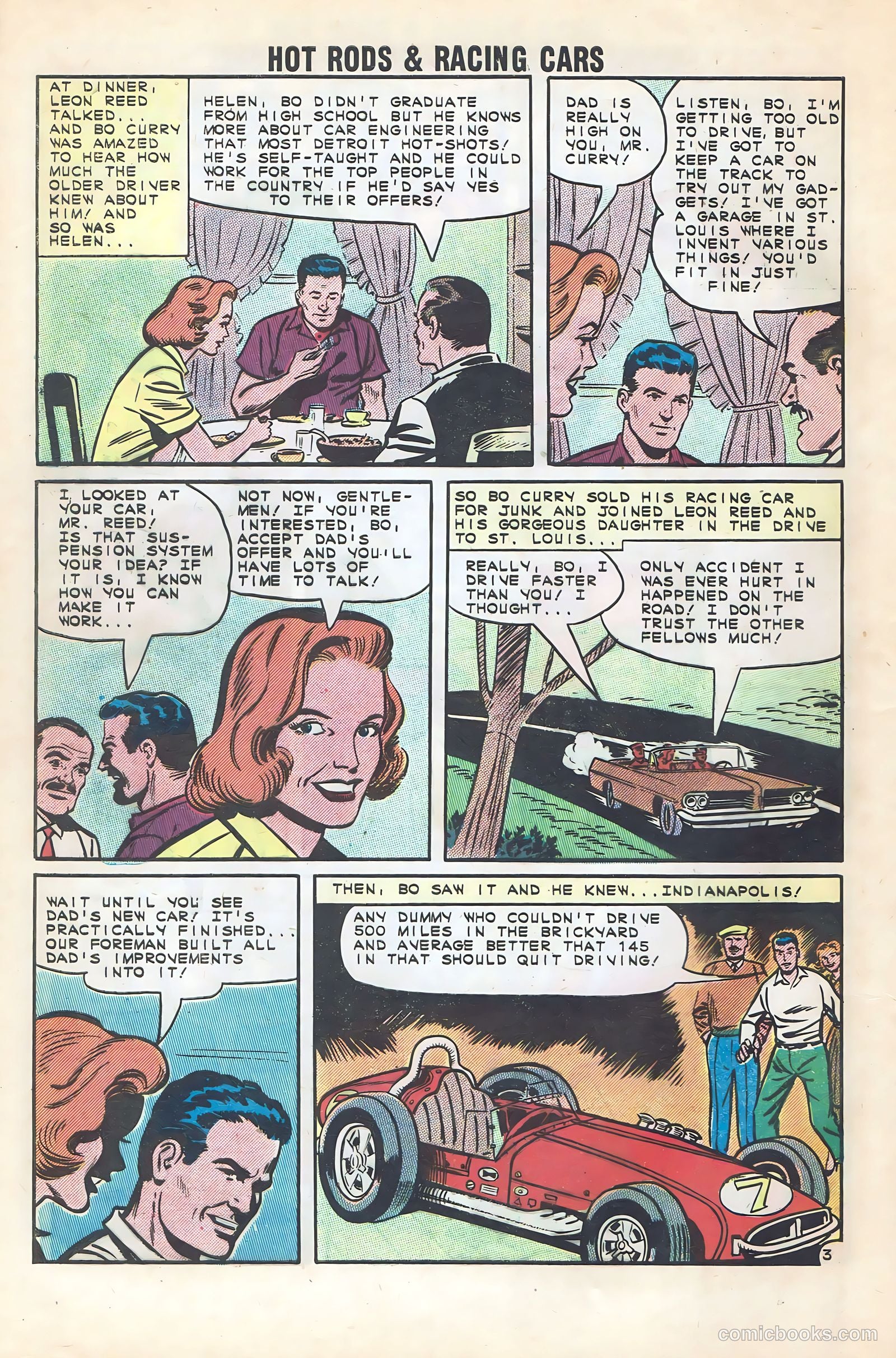 Hot Rods and Racing Cars #59 — page 28 of 36