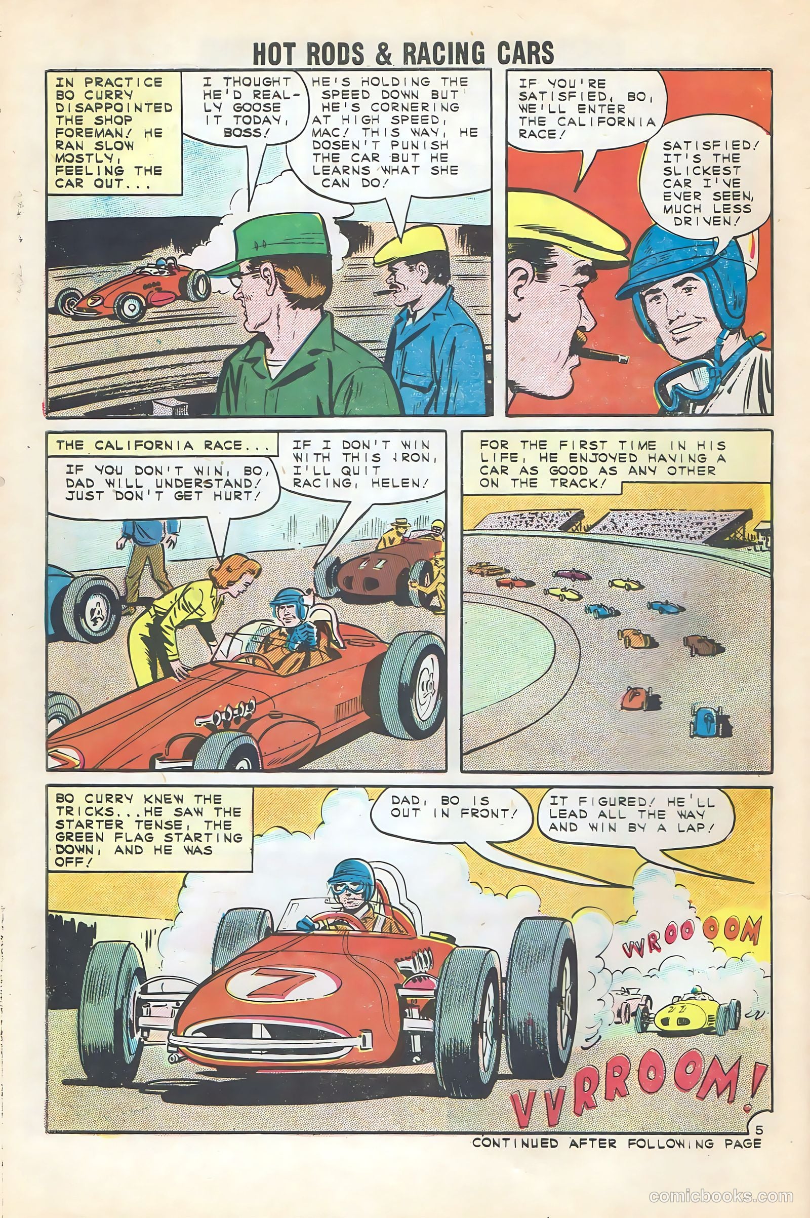 Hot Rods and Racing Cars #59 — page 30 of 36
