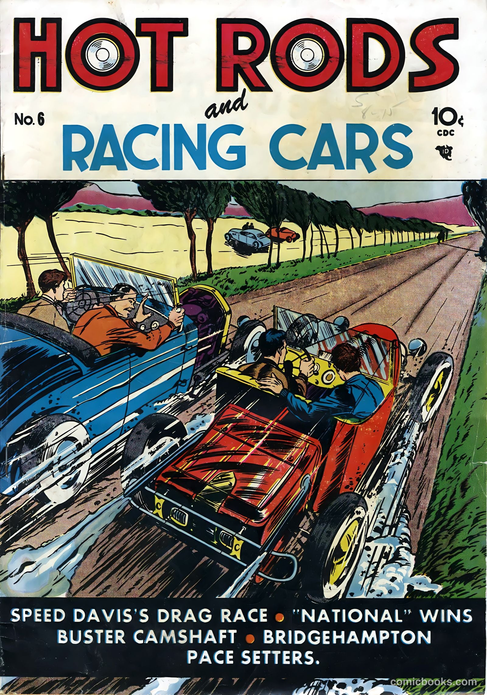 Hot Rods and Racing Cars #6 — page 1 of 36