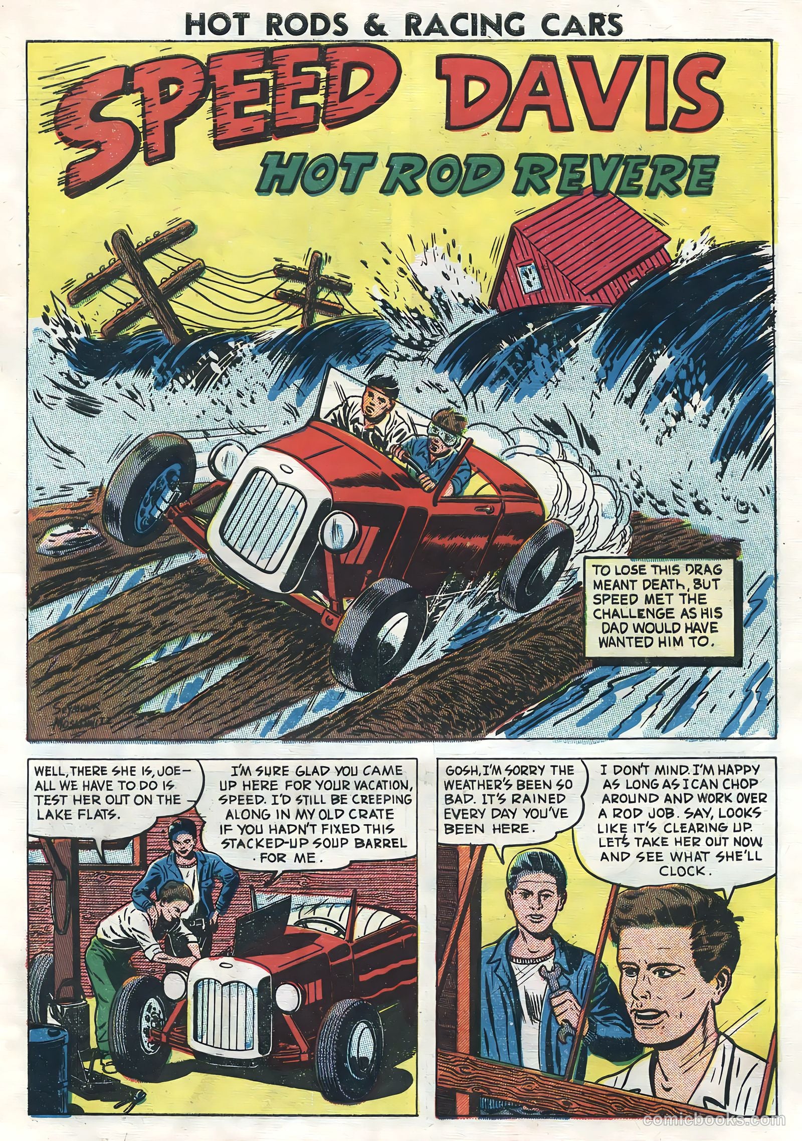 Hot Rods and Racing Cars #6 — page 3 of 36