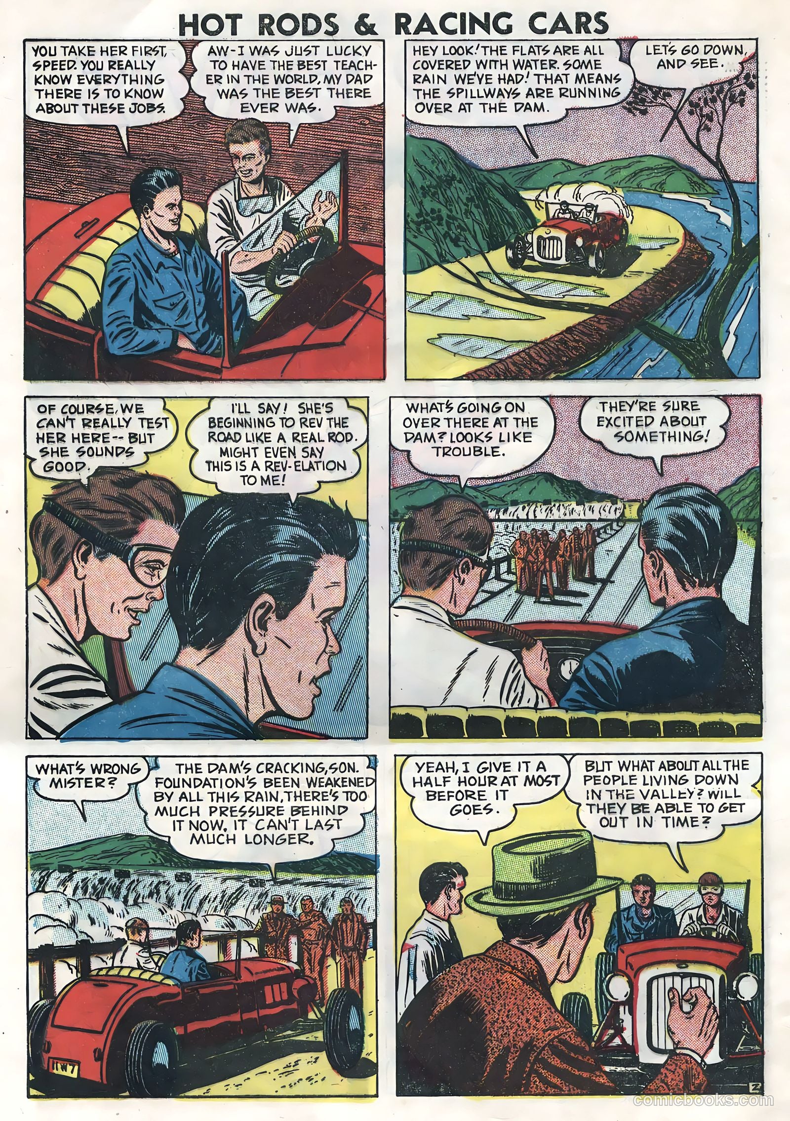 Hot Rods and Racing Cars #6 — page 4 of 36