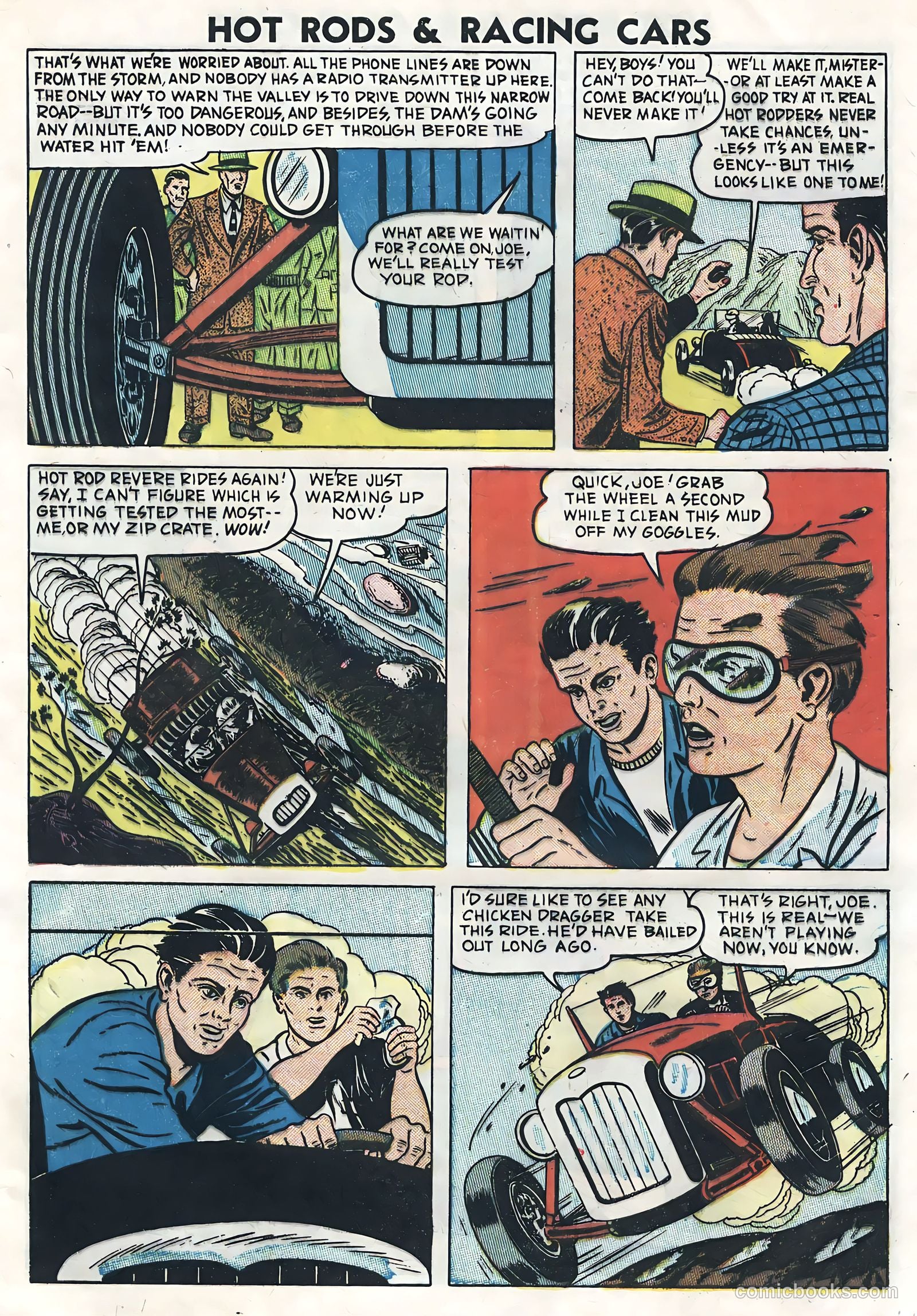 Hot Rods and Racing Cars #6 — page 5 of 36