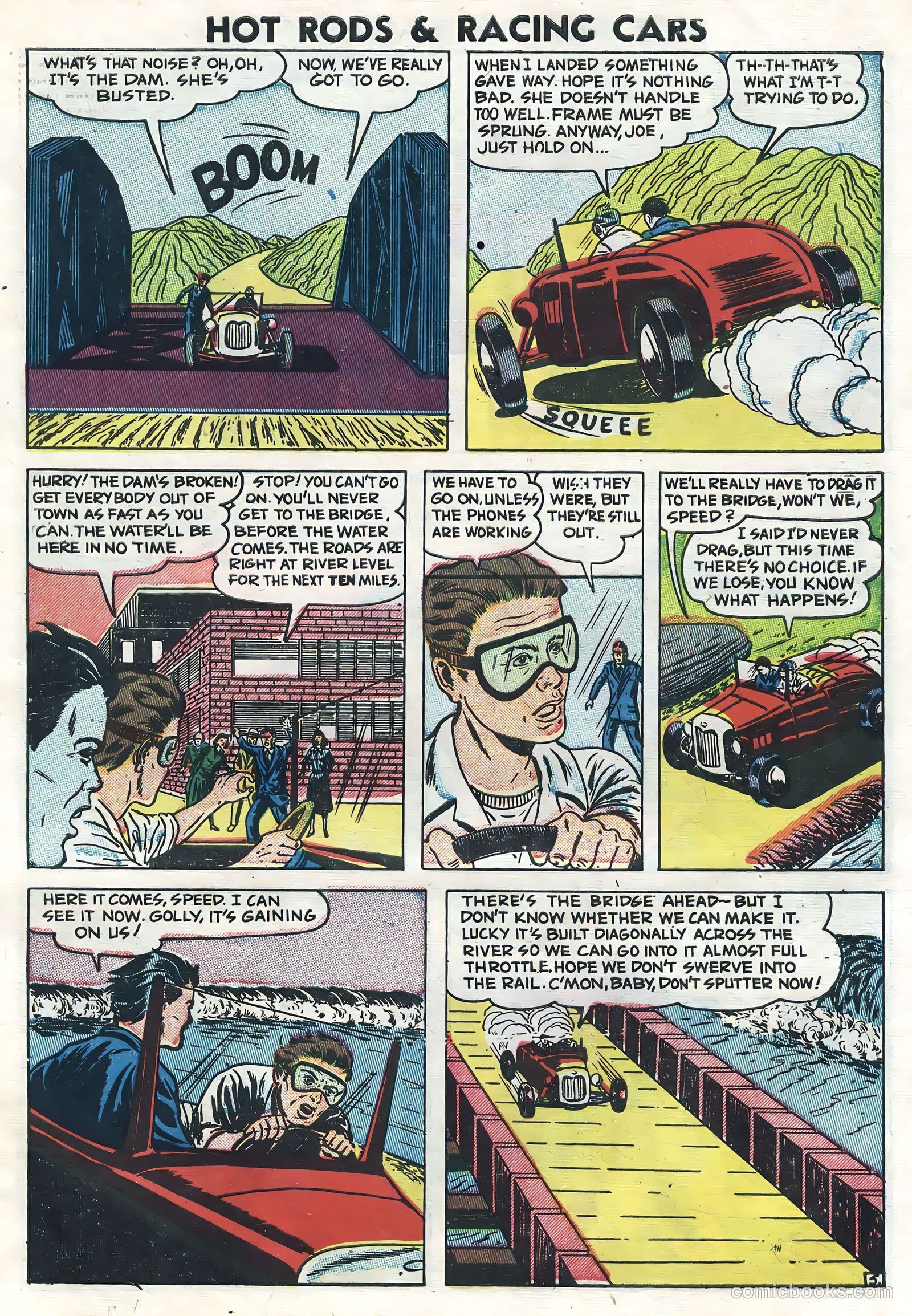 Hot Rods and Racing Cars #6 — page 7 of 36