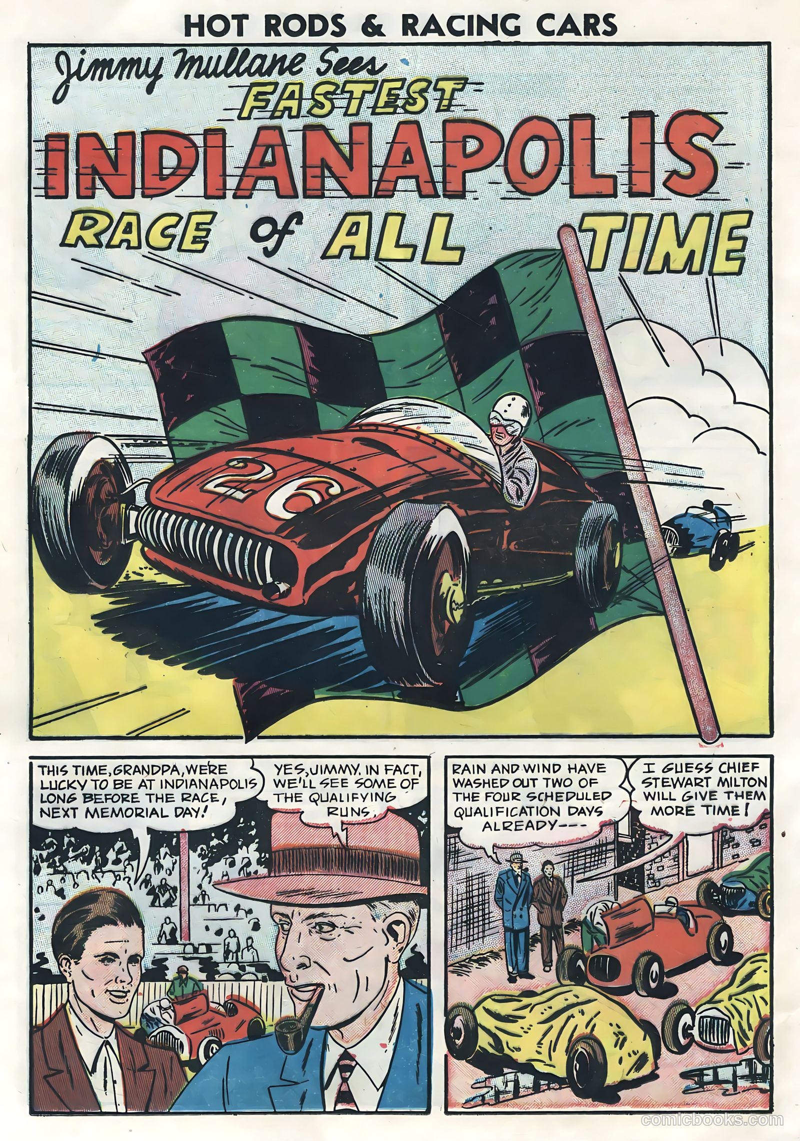 Hot Rods and Racing Cars #6 — page 12 of 36