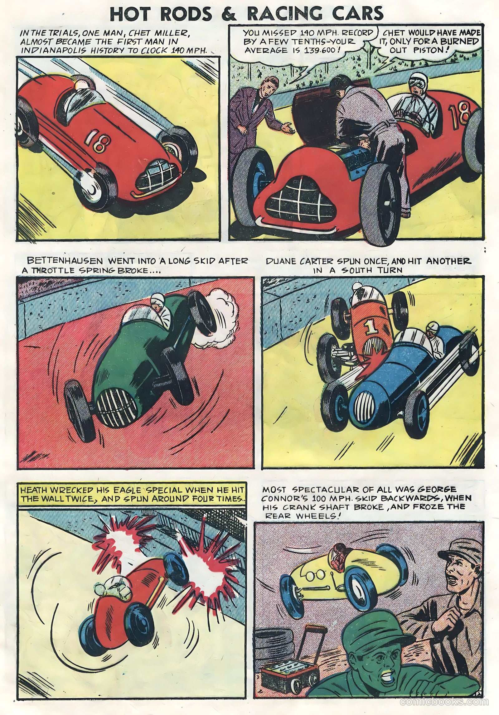 Hot Rods and Racing Cars #6 — page 13 of 36