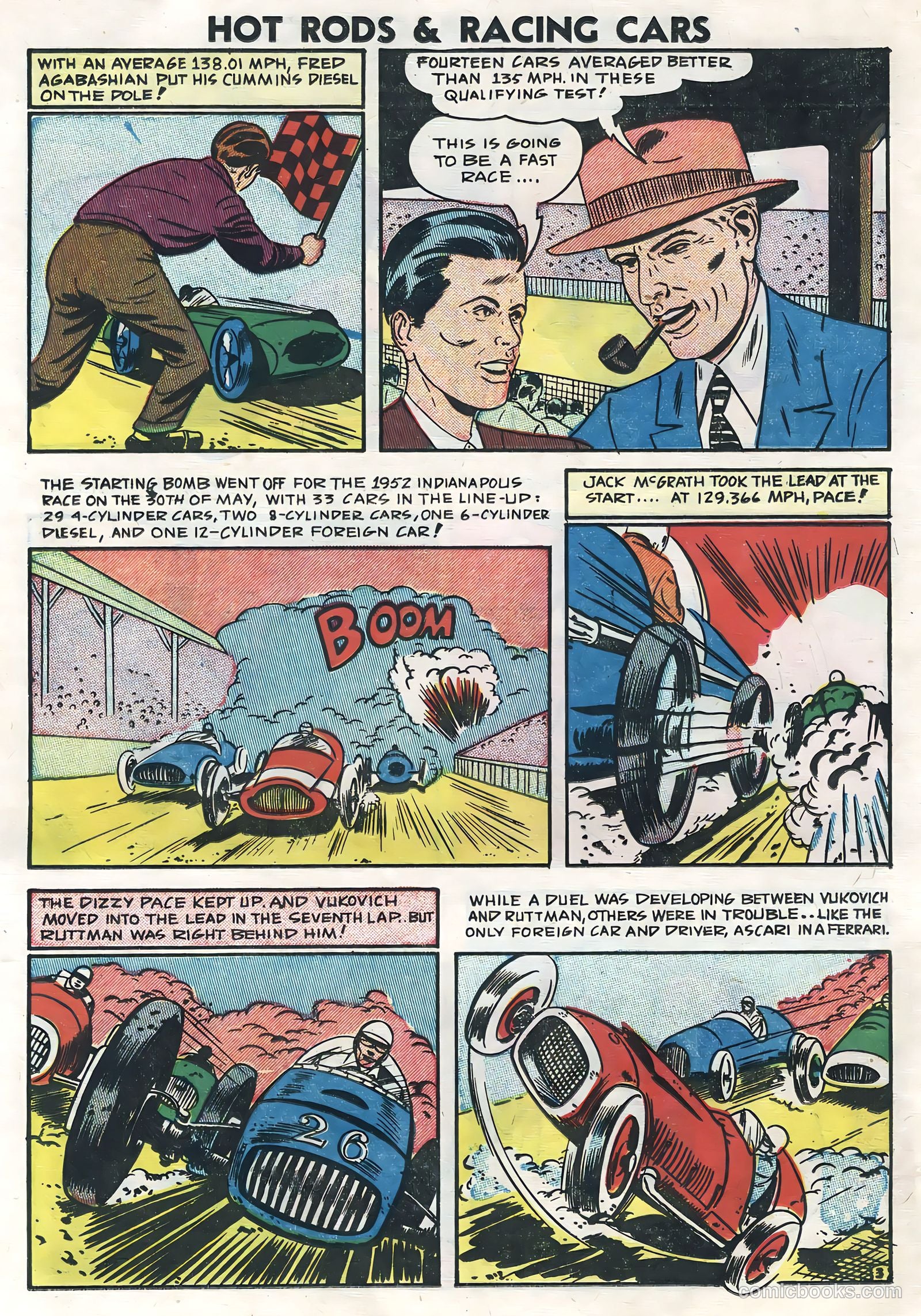 Hot Rods and Racing Cars #6 — page 14 of 36