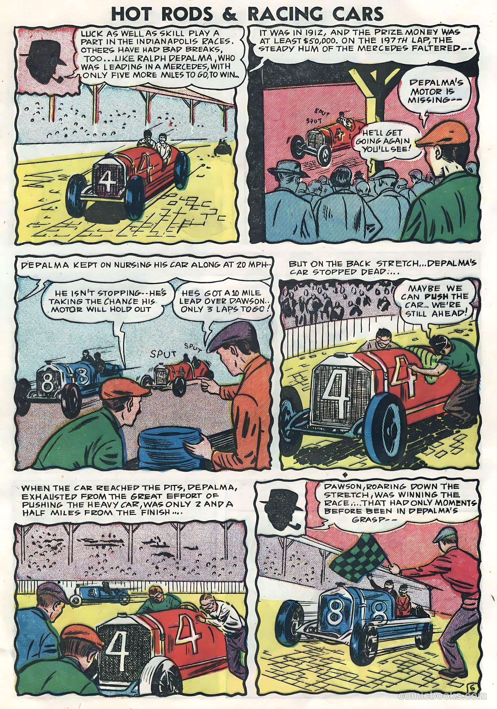 Hot Rods and Racing Cars #6 — page 17 of 36