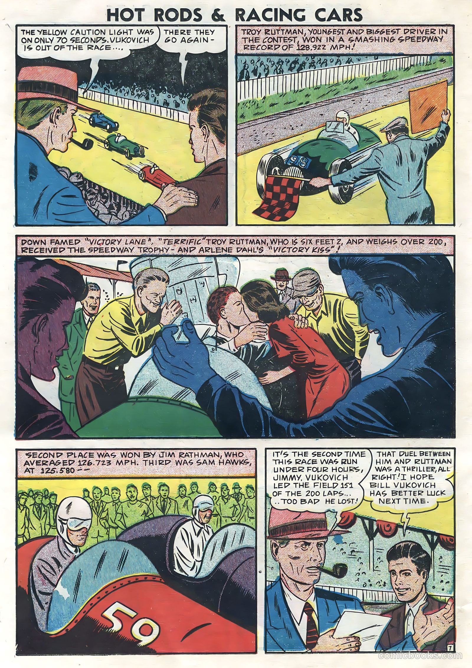 Hot Rods and Racing Cars #6 — page 18 of 36