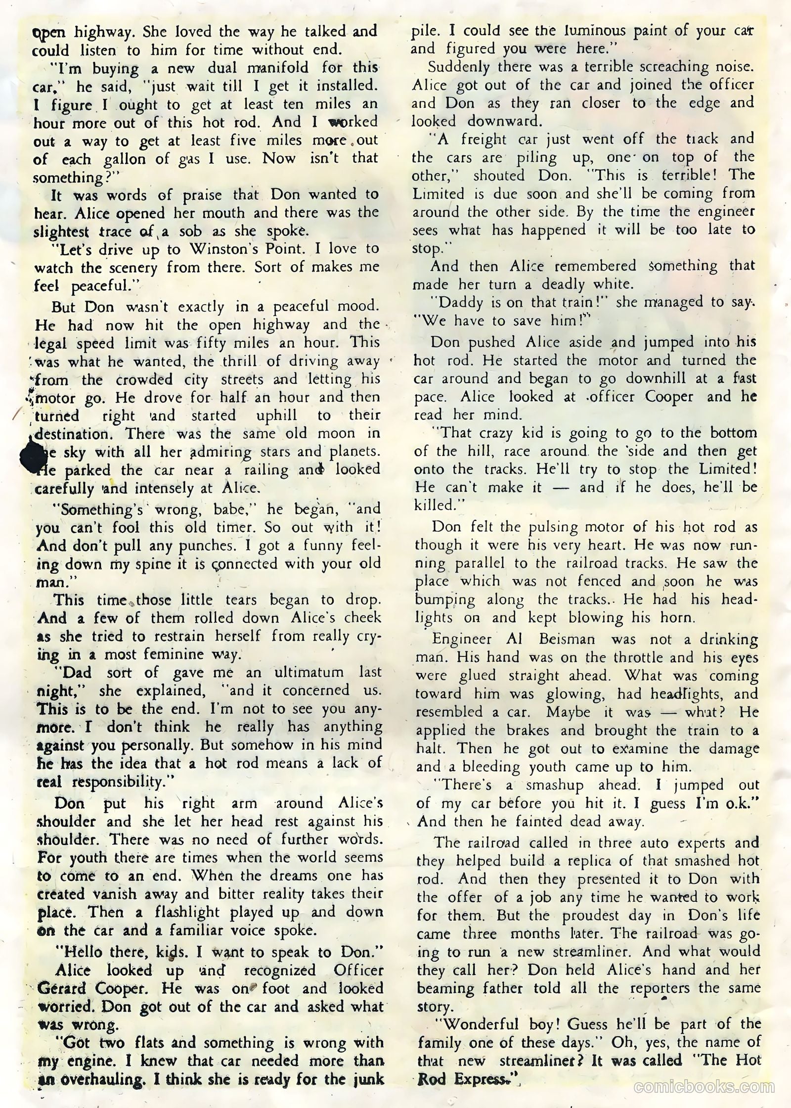 Hot Rods and Racing Cars #6 — page 20 of 36