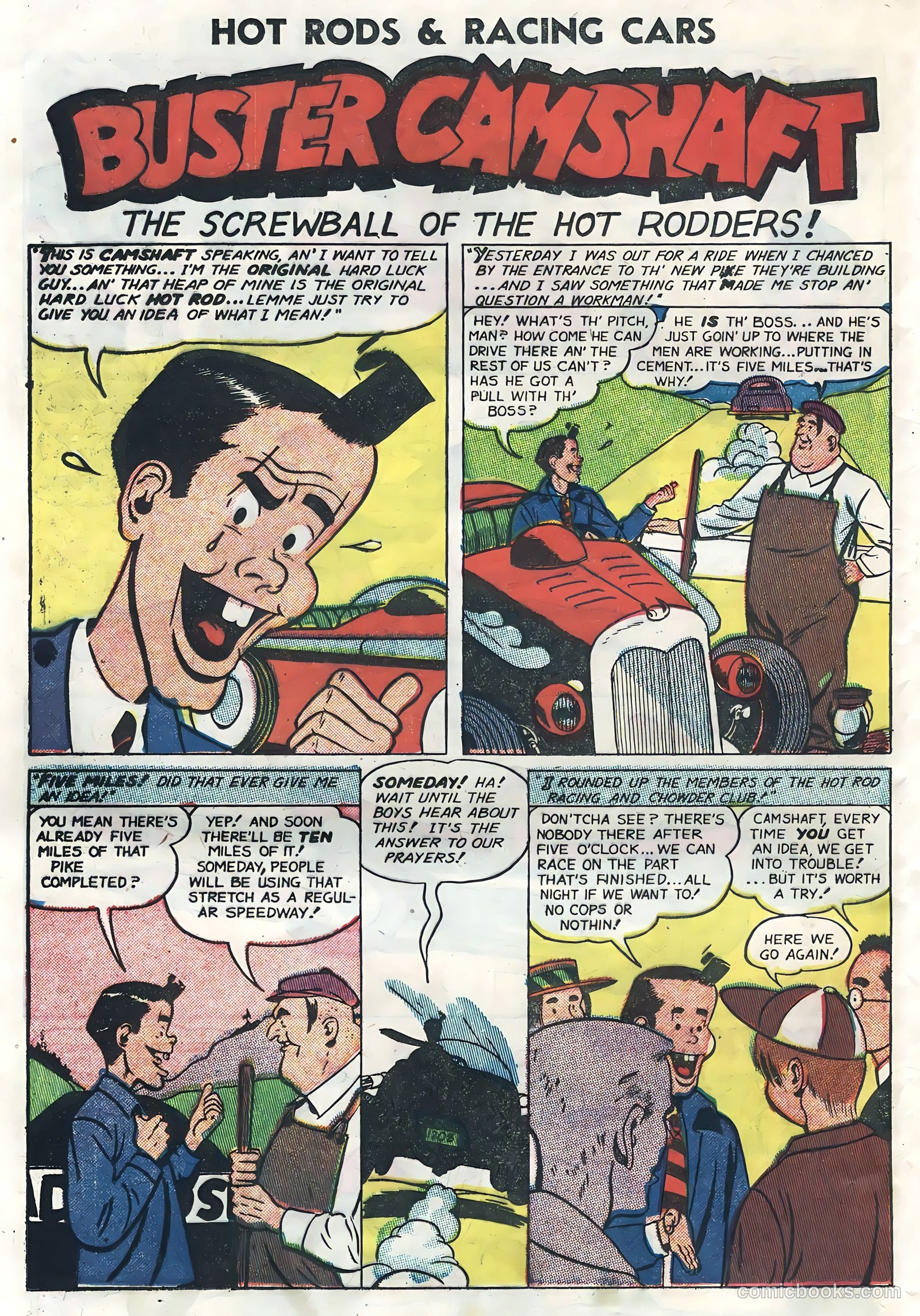 Hot Rods and Racing Cars #6 — page 24 of 36