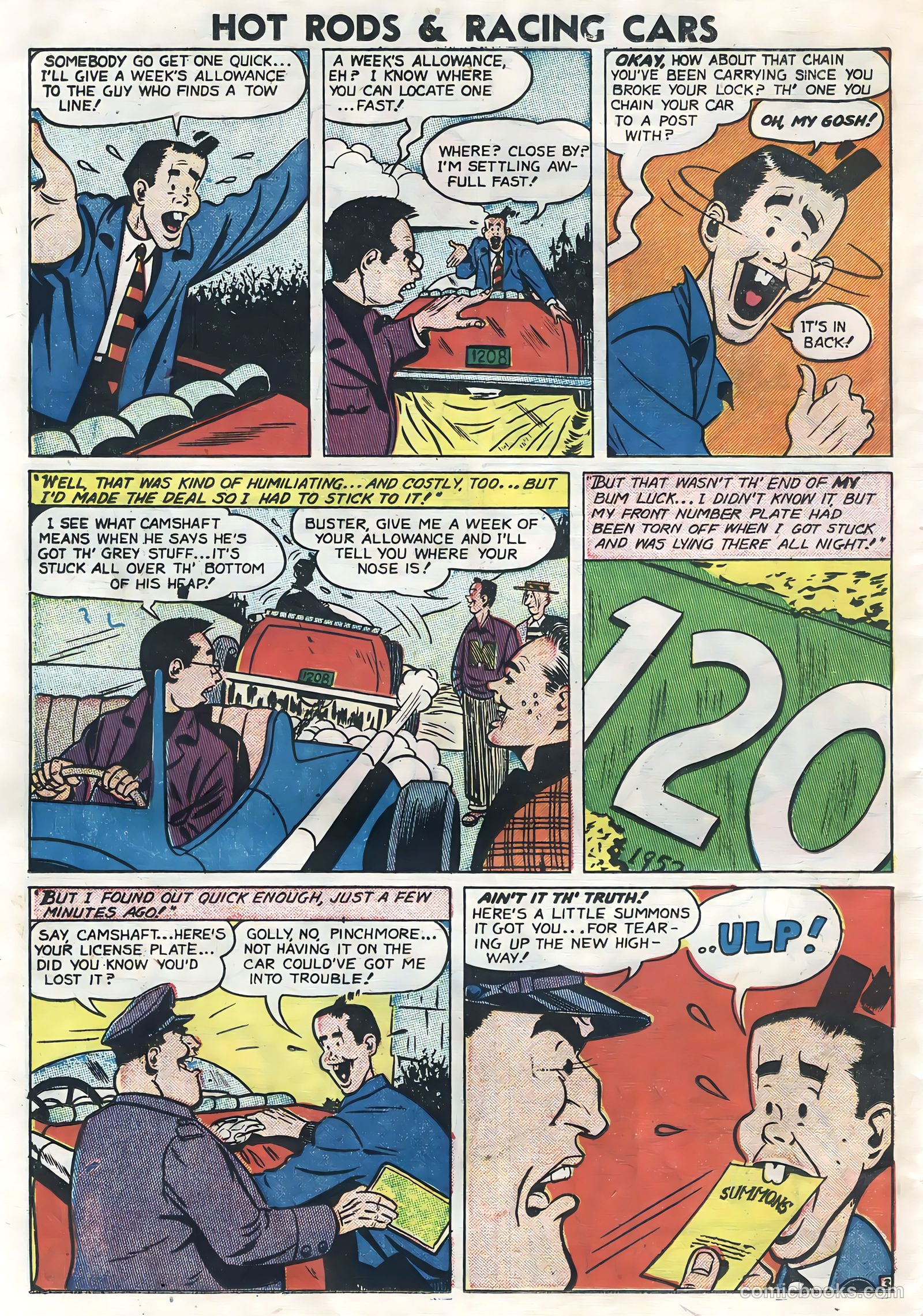 Hot Rods and Racing Cars #6 — page 26 of 36