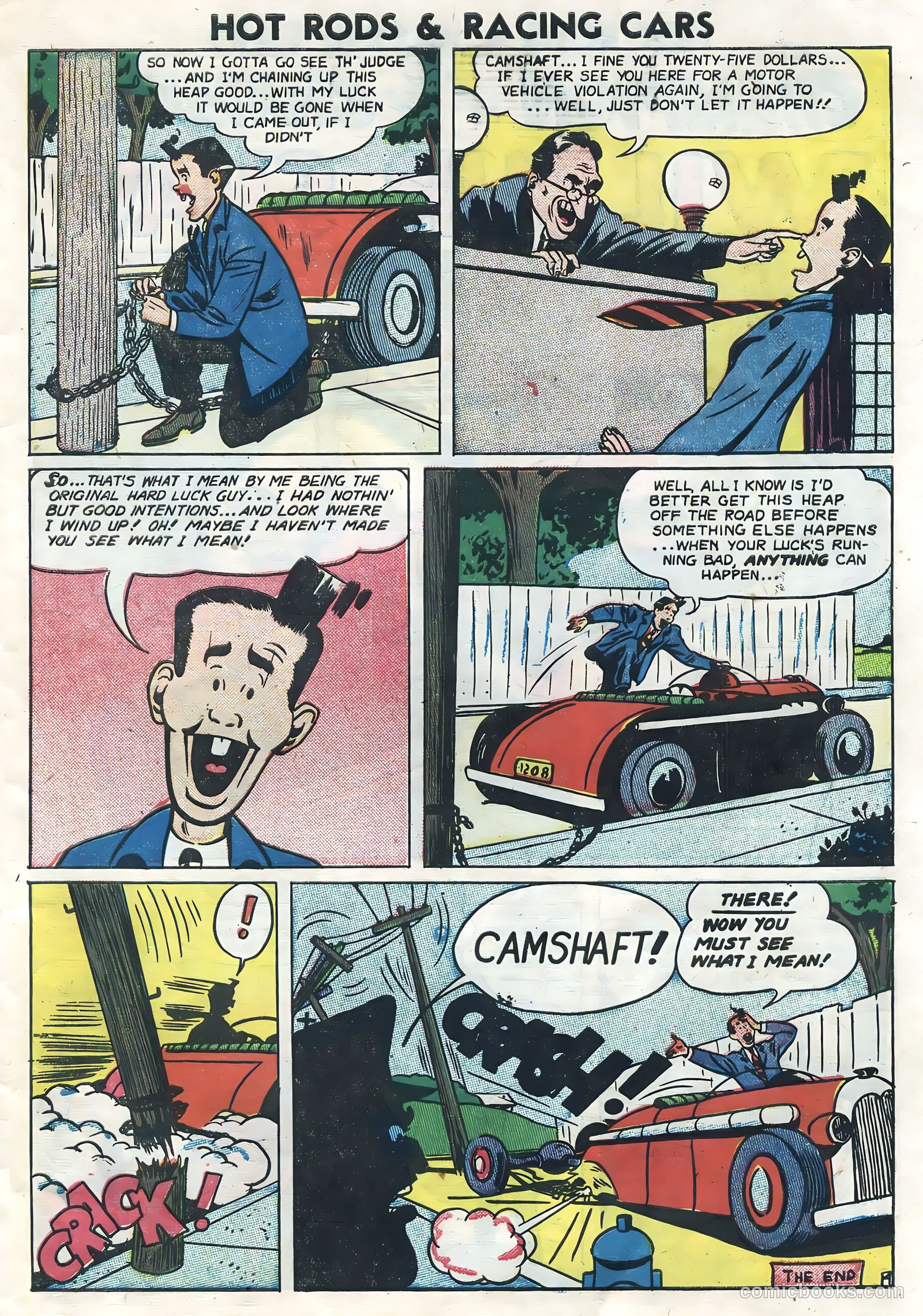 Hot Rods and Racing Cars #6 — page 27 of 36