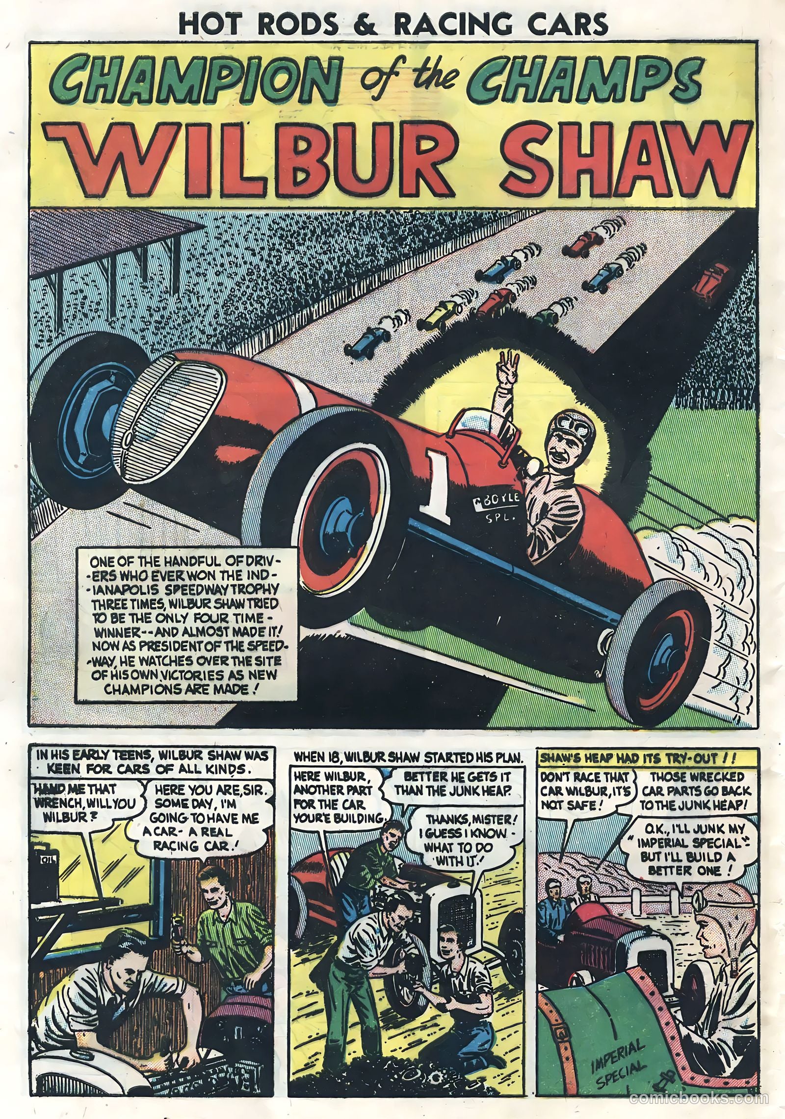 Hot Rods and Racing Cars #6 — page 28 of 36