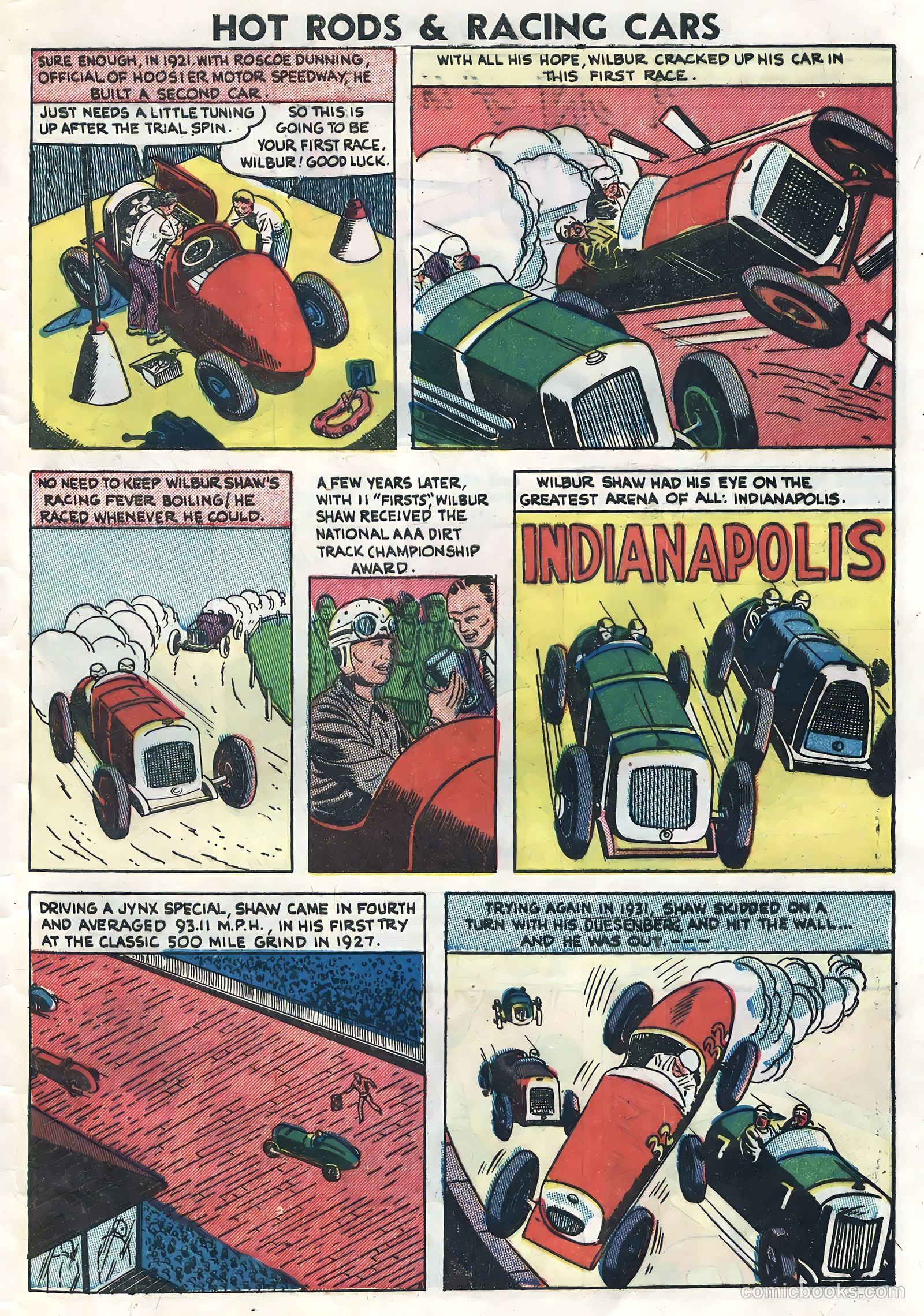 Hot Rods and Racing Cars #6 — page 29 of 36