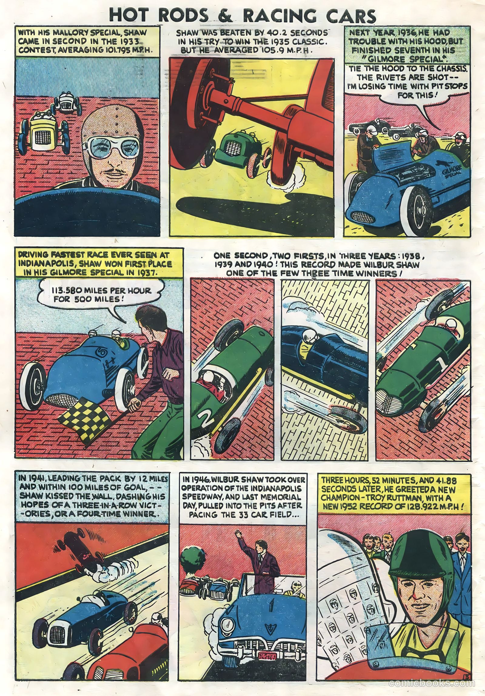 Hot Rods and Racing Cars #6 — page 30 of 36