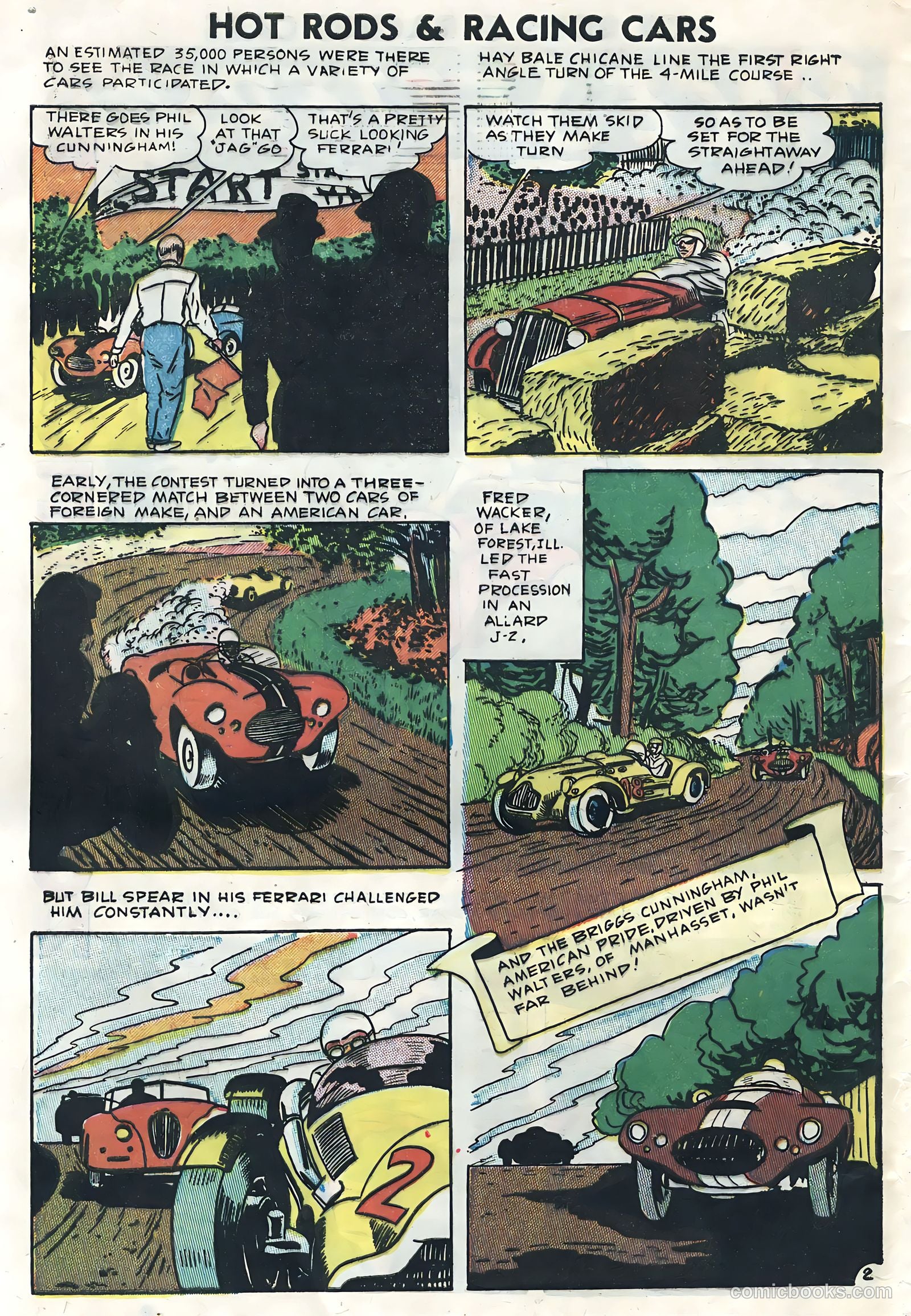 Hot Rods and Racing Cars #6 — page 32 of 36