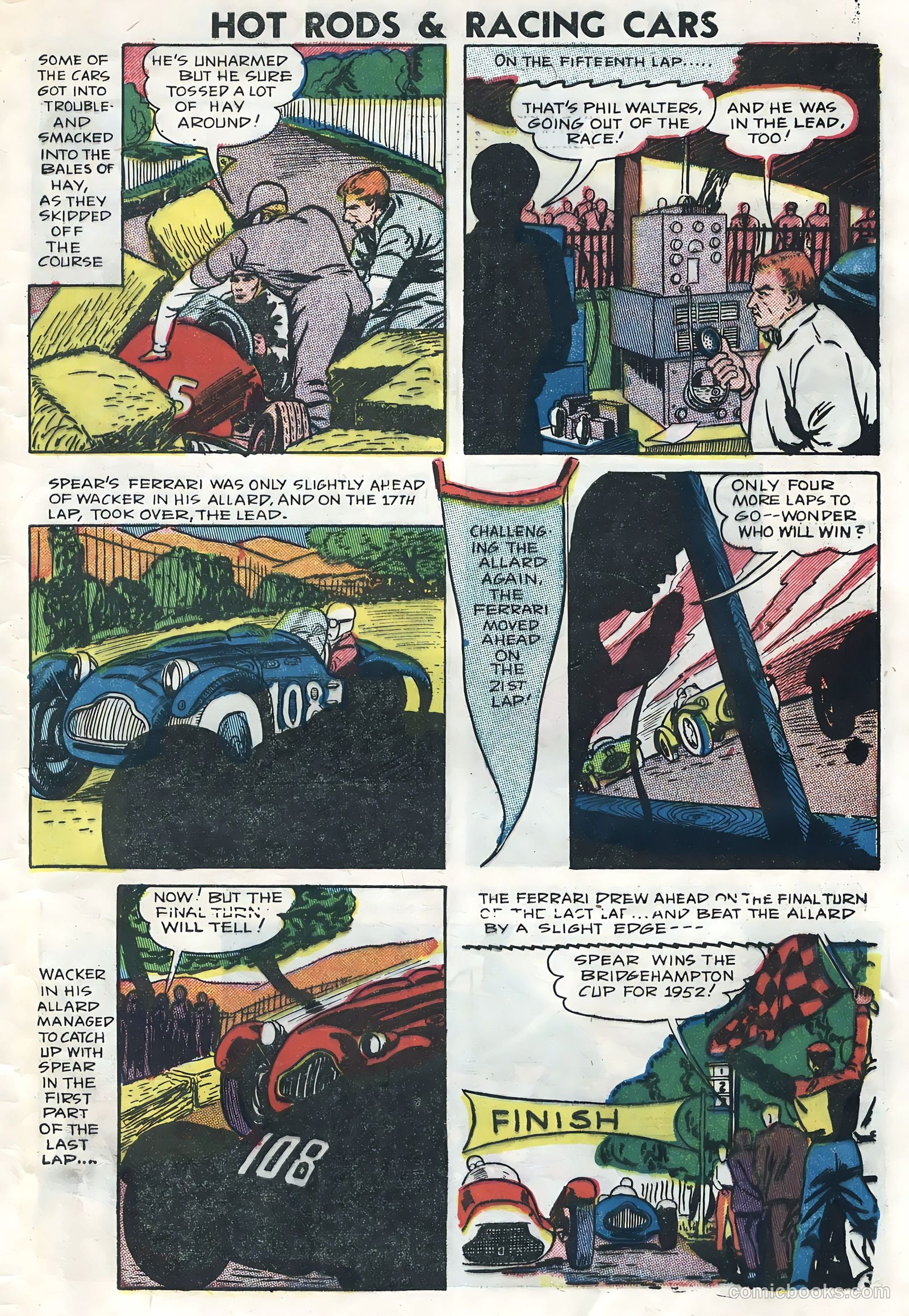 Hot Rods and Racing Cars #6 — page 33 of 36