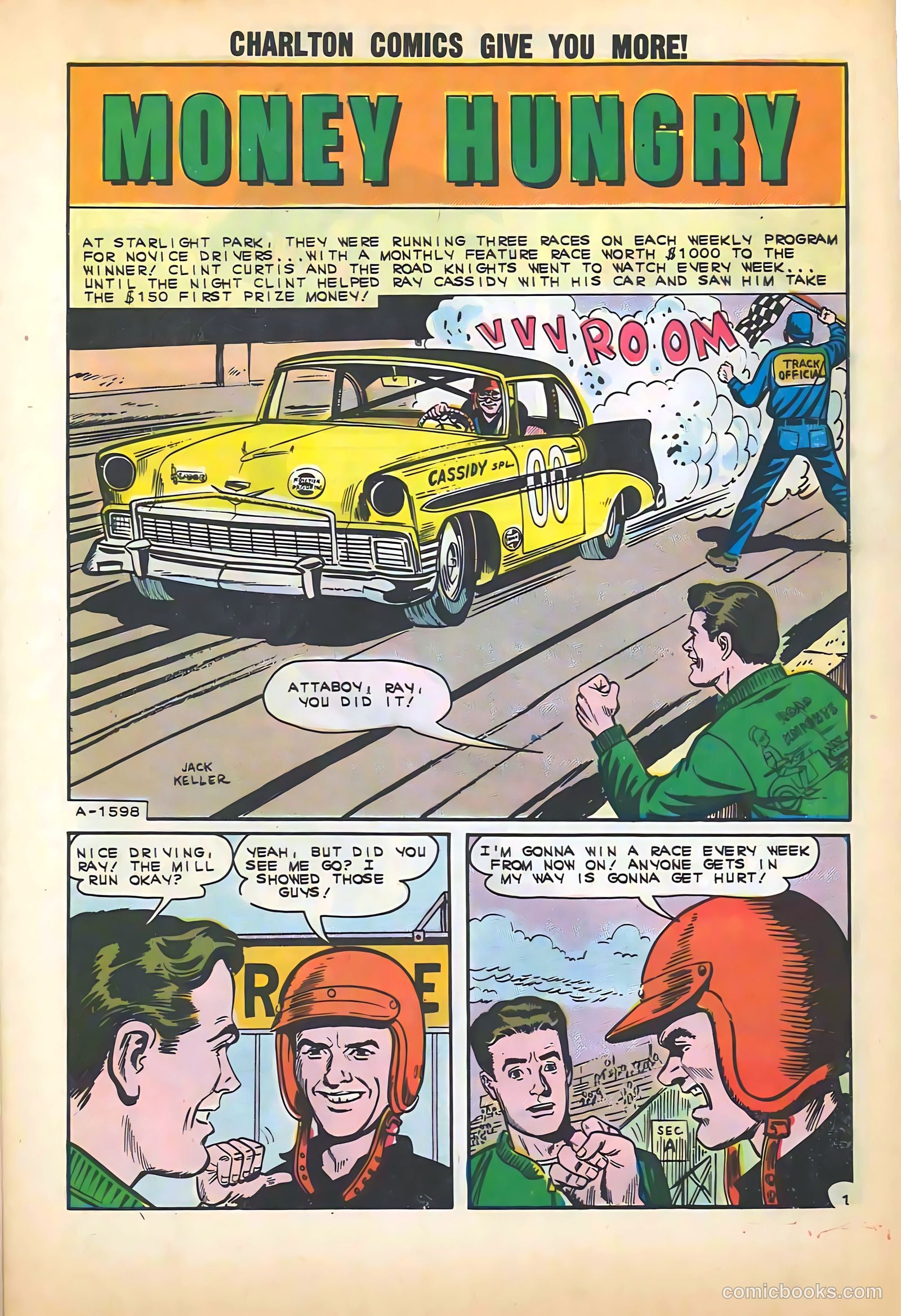 Hot Rods and Racing Cars #60 — page 3 of 36