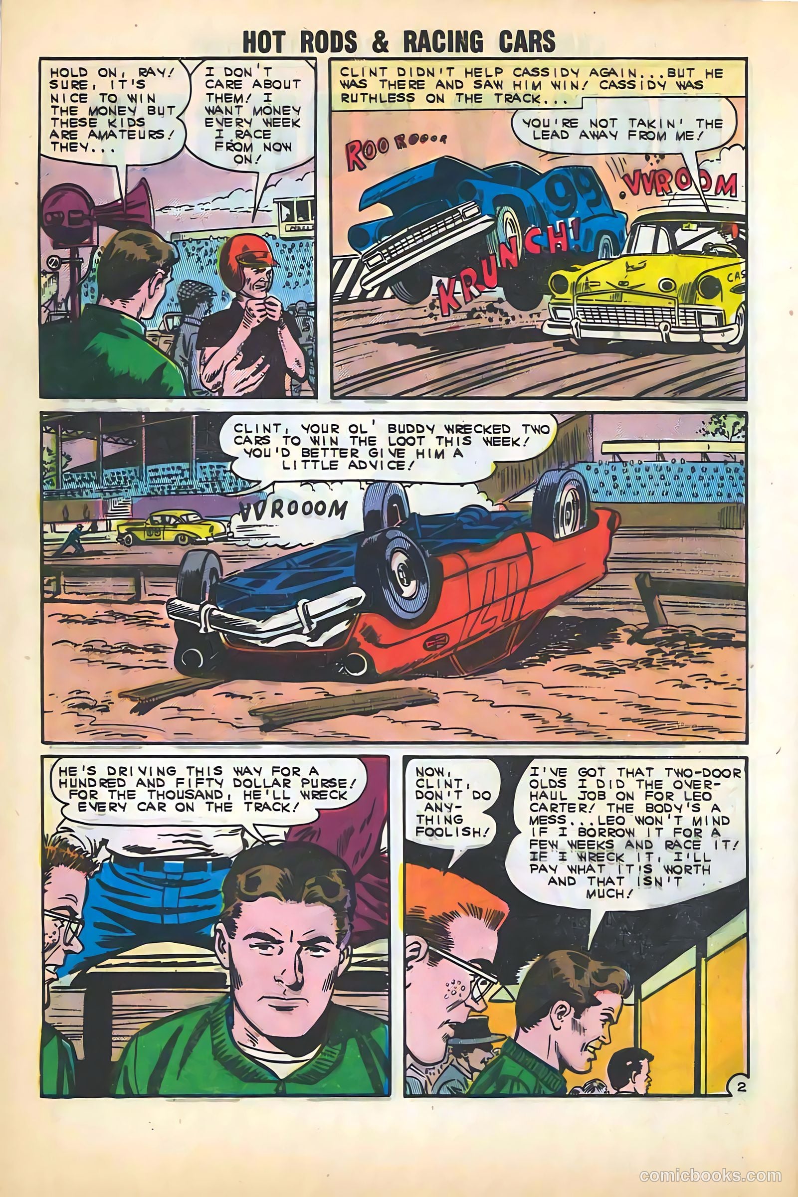 Hot Rods and Racing Cars #60 — page 4 of 36