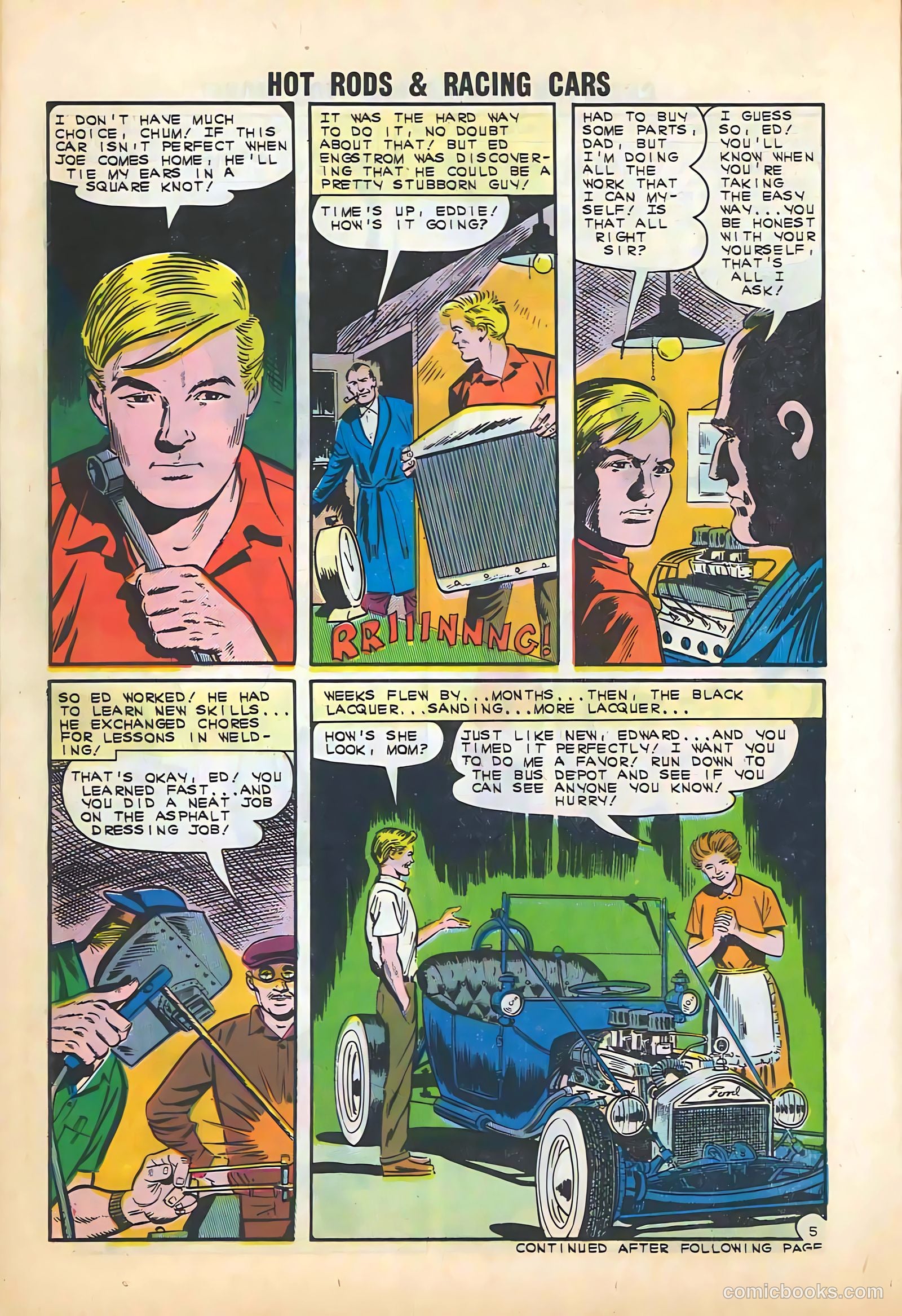 Hot Rods and Racing Cars #60 — page 14 of 36