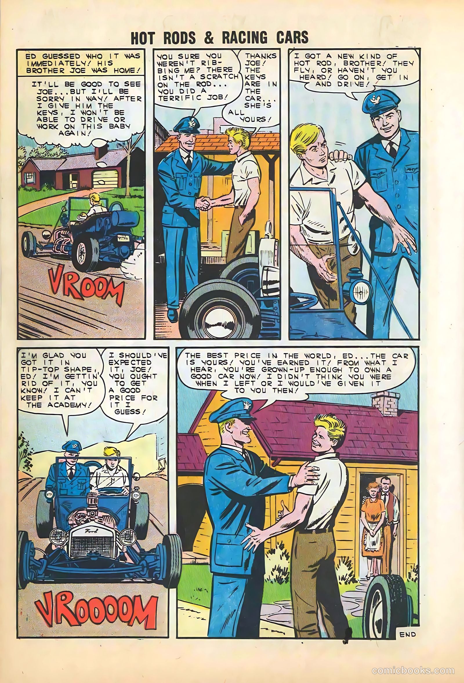 Hot Rods and Racing Cars #60 — page 16 of 36