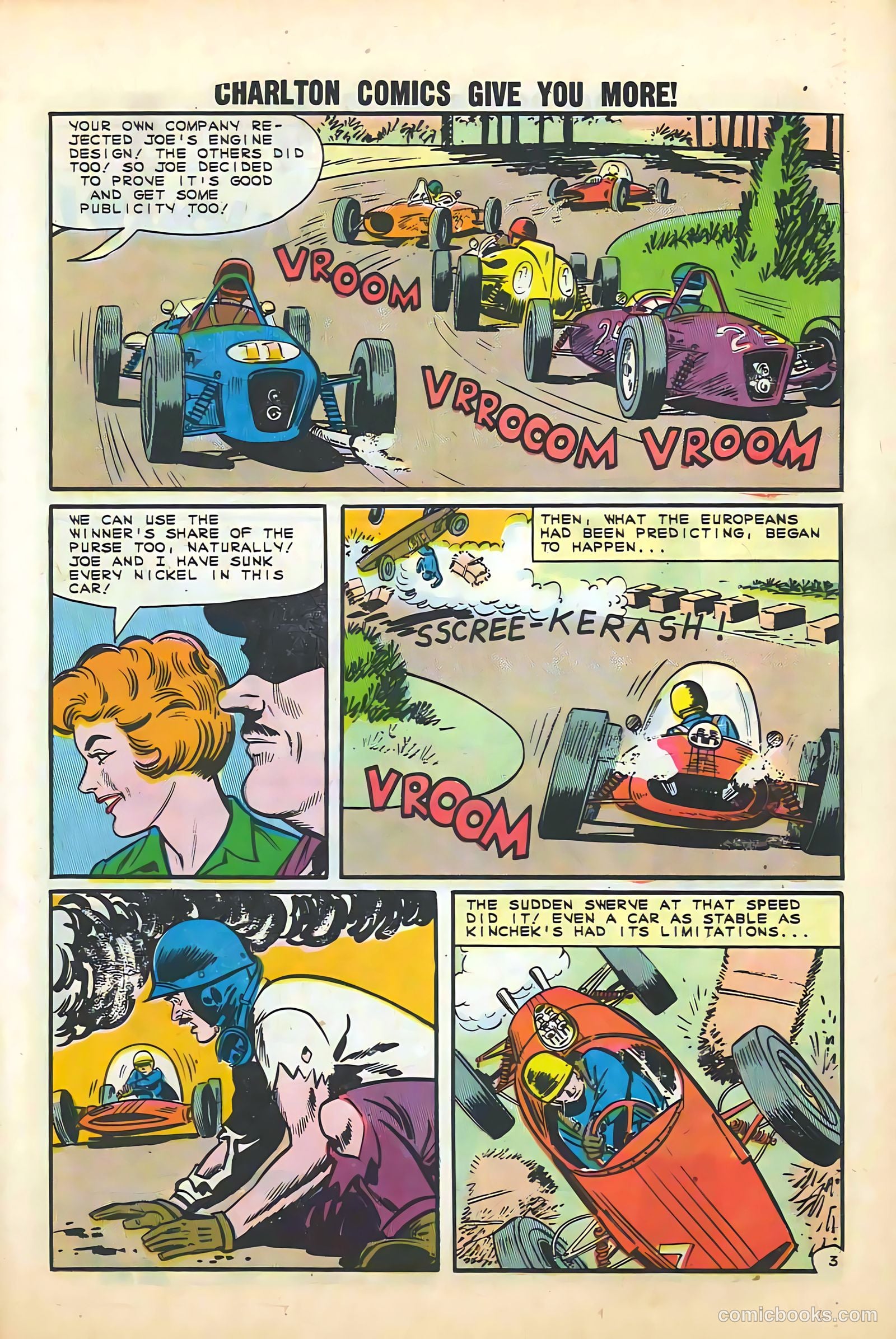 Hot Rods and Racing Cars #60 — page 23 of 36