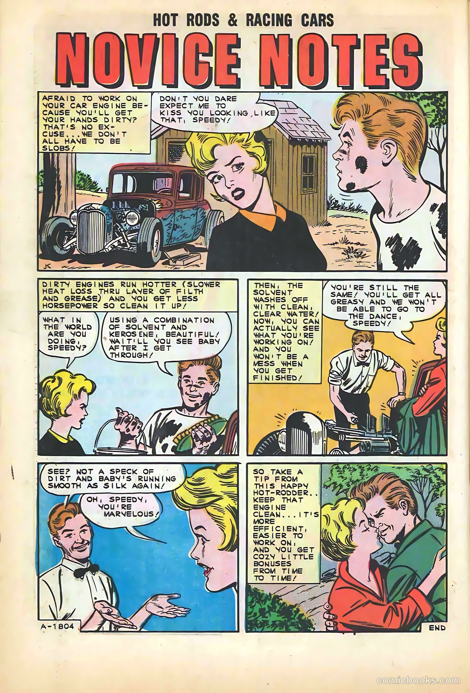 Hot Rods and Racing Cars #60 — page 32 of 36