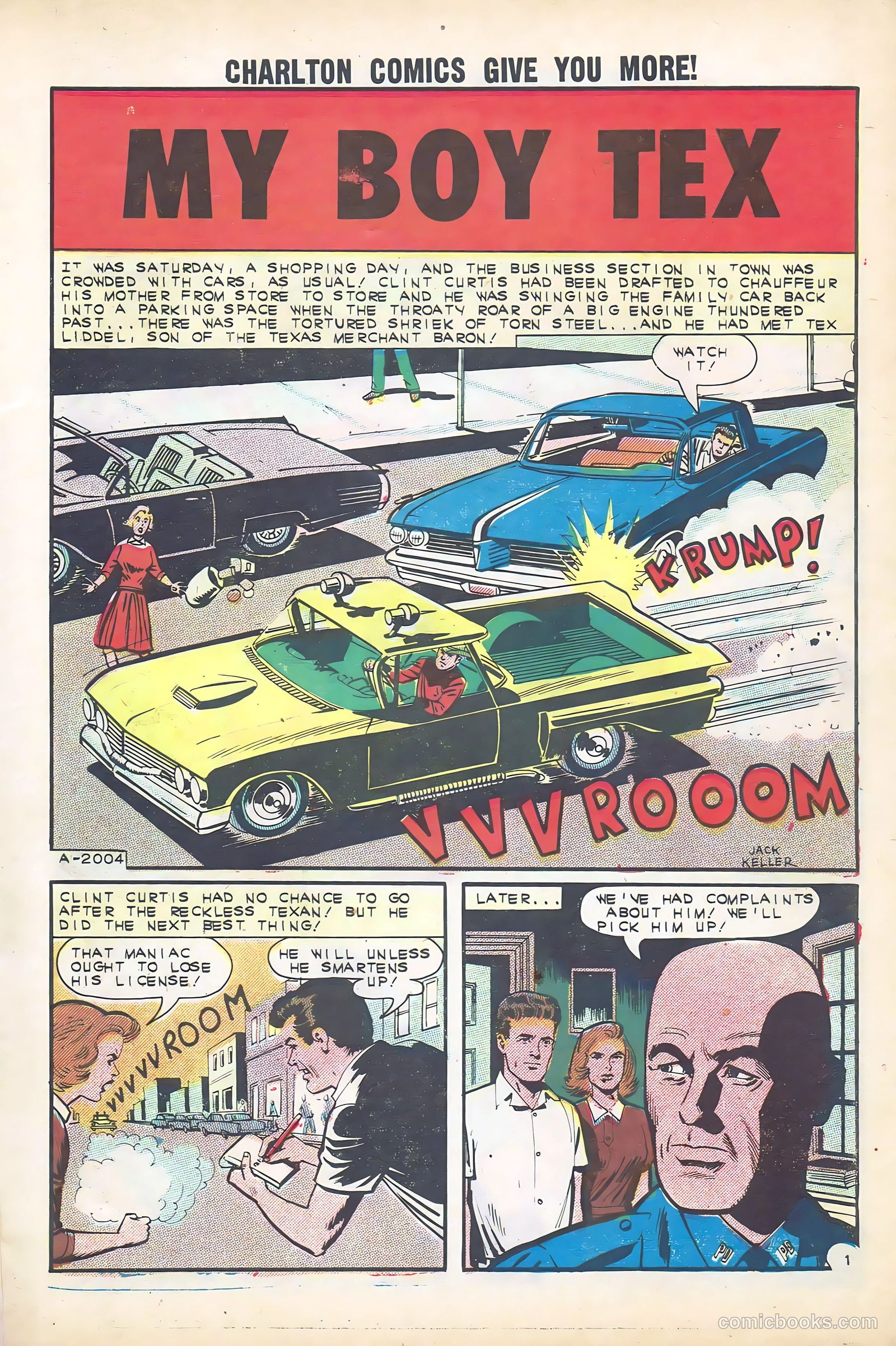 Hot Rods and Racing Cars #61 — page 3 of 36