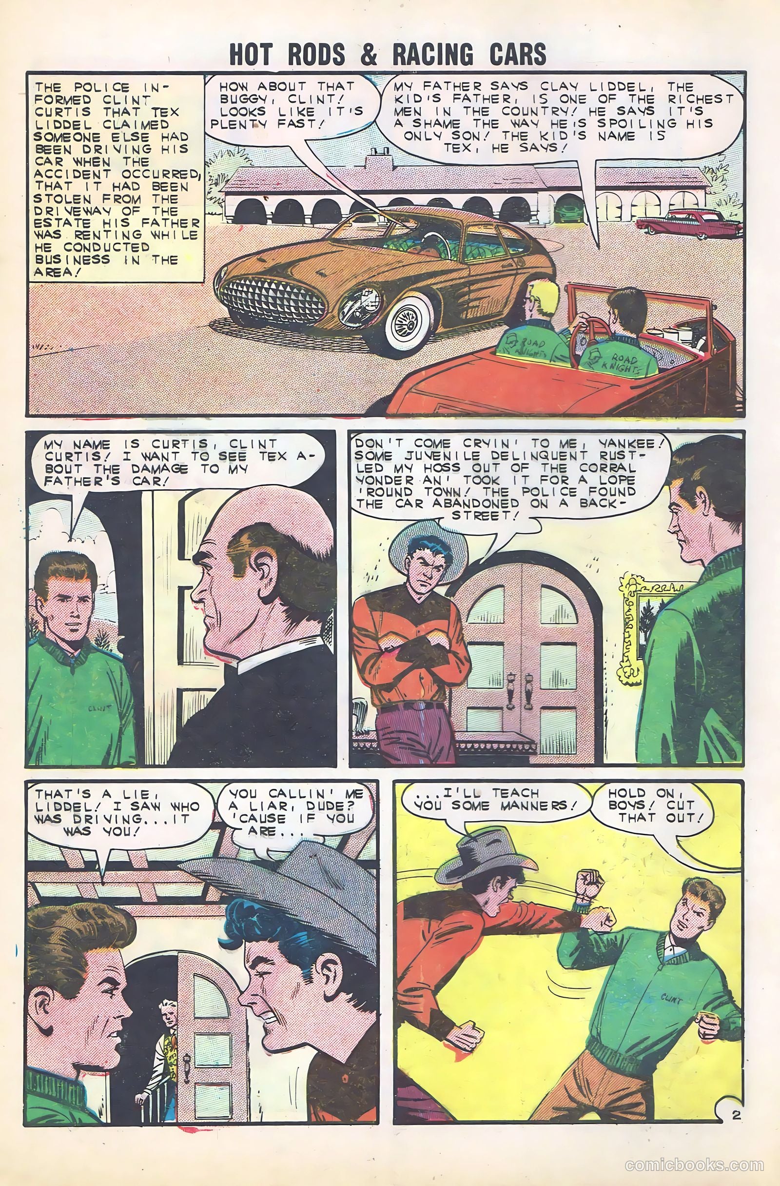 Hot Rods and Racing Cars #61 — page 4 of 36