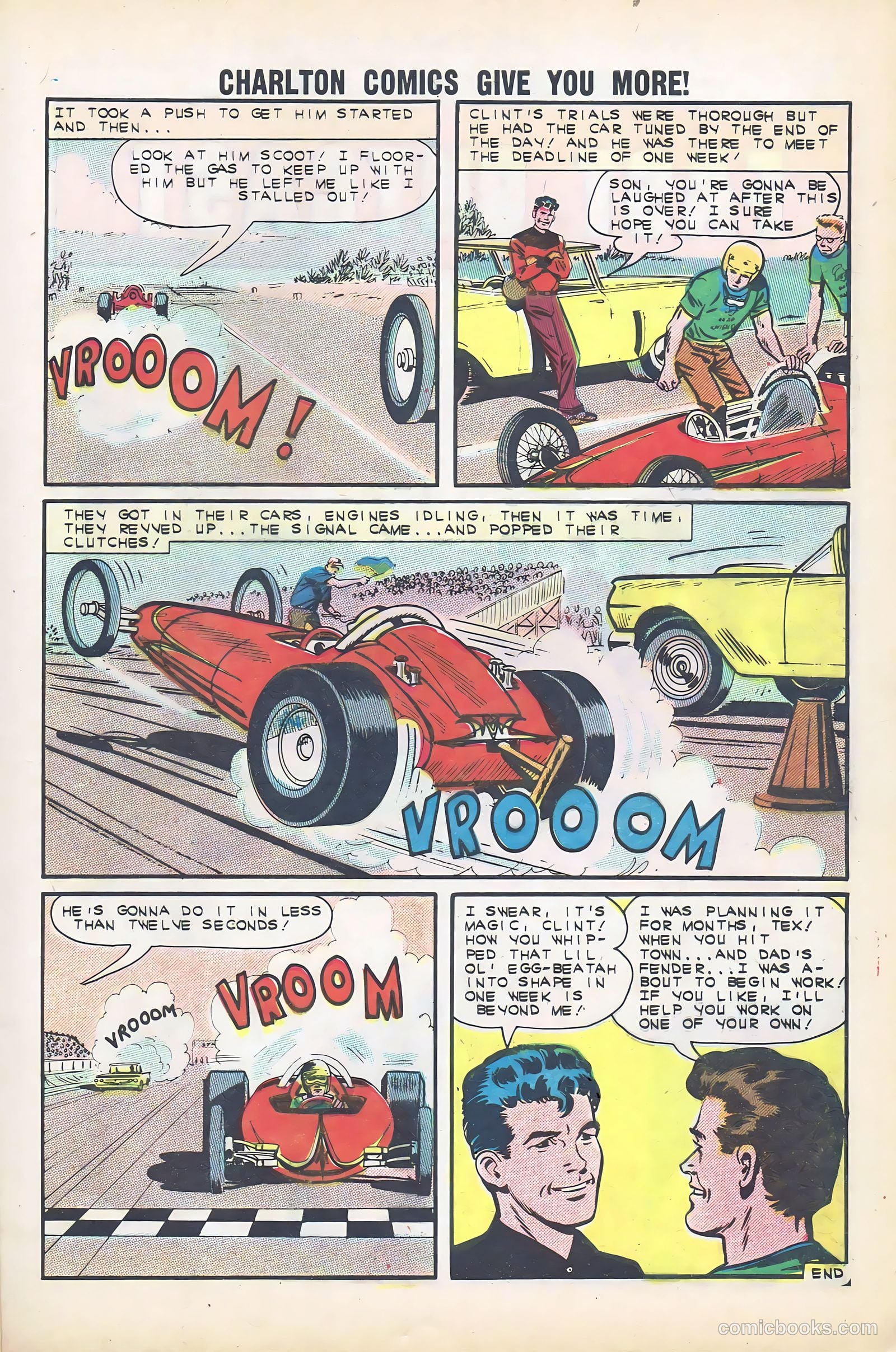 Hot Rods and Racing Cars #61 — page 9 of 36
