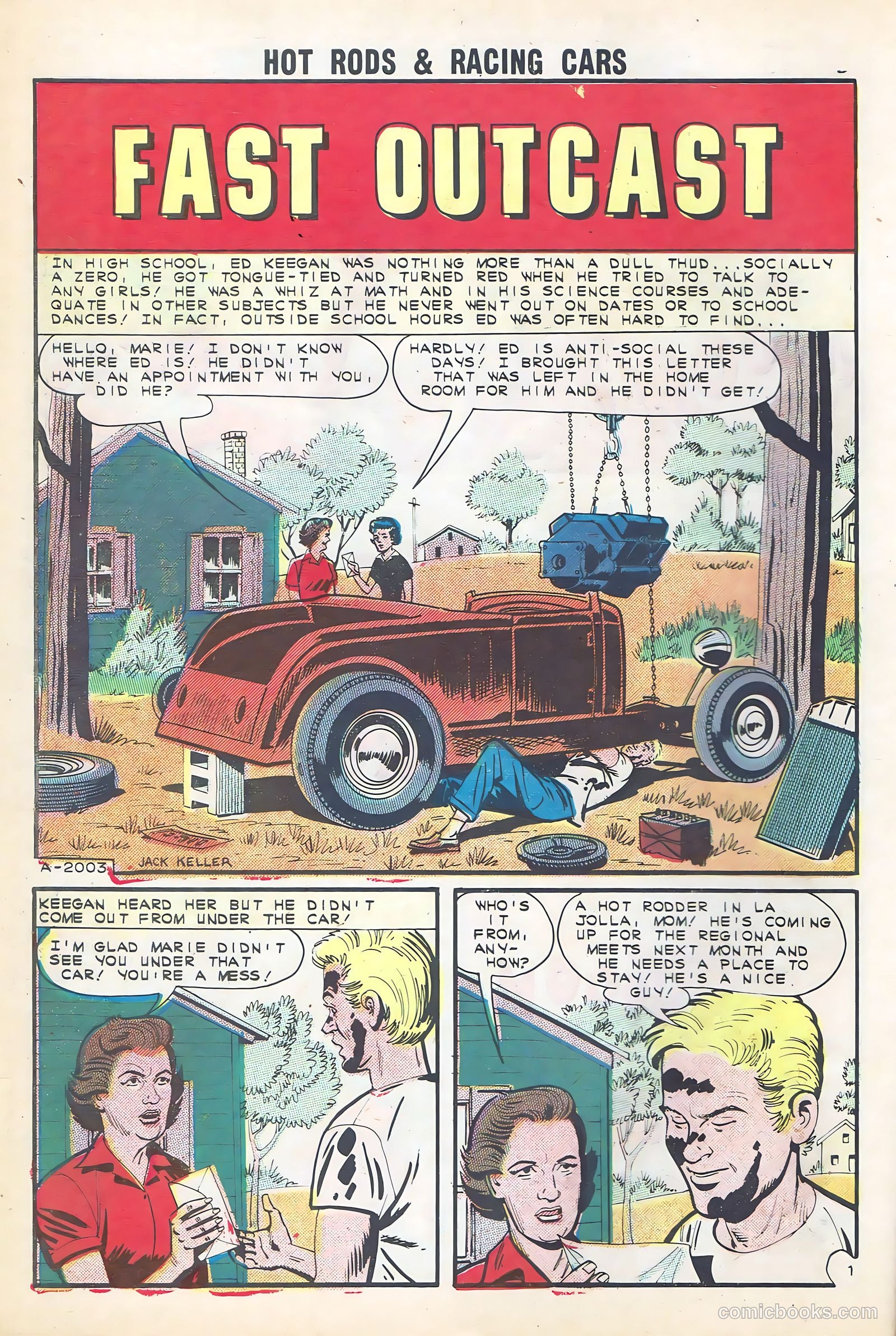 Hot Rods and Racing Cars #61 — page 10 of 36